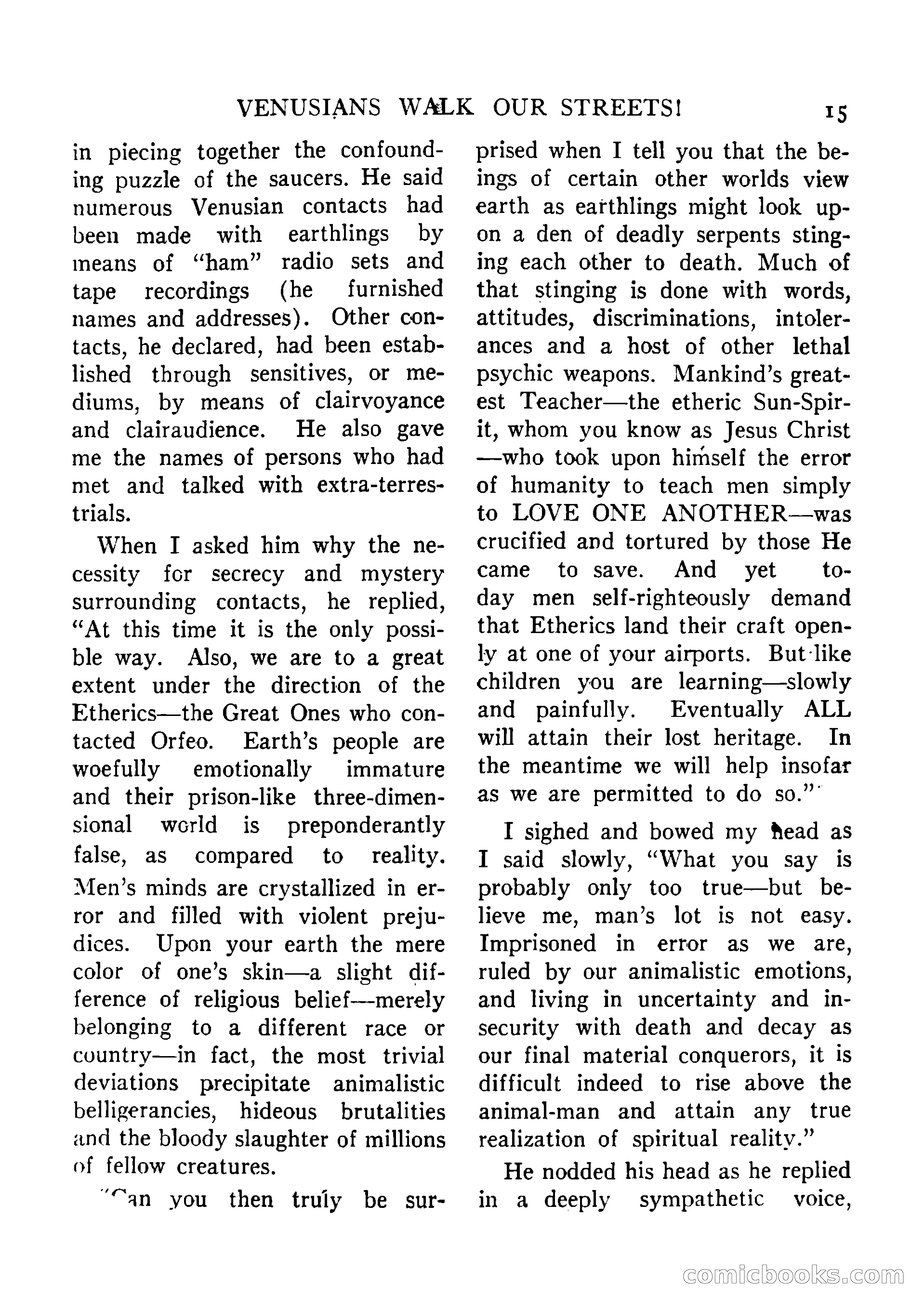 Mystic Magazine, August 1954 — page 15 of 133