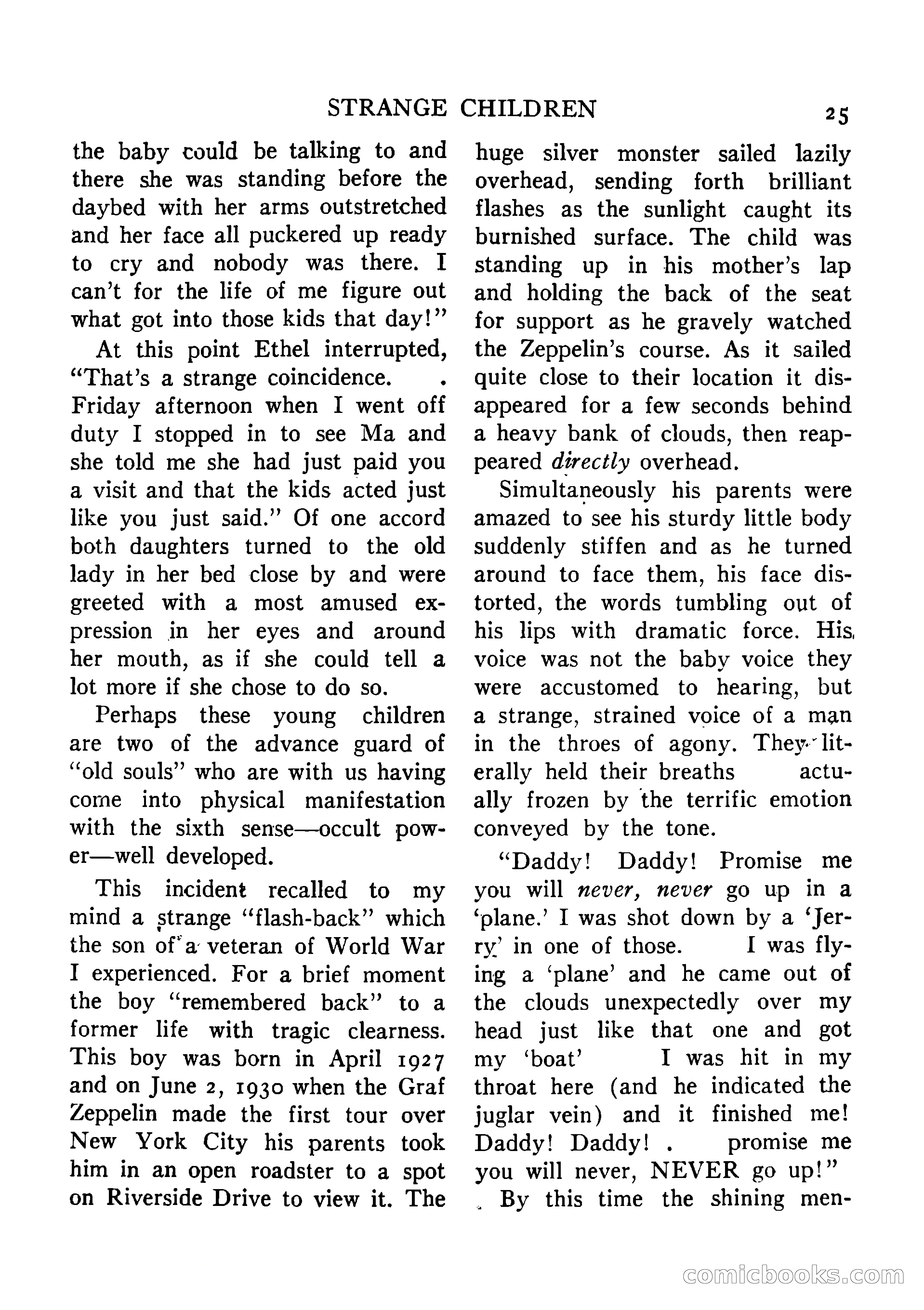 Mystic Magazine, August 1954 — page 25 of 133