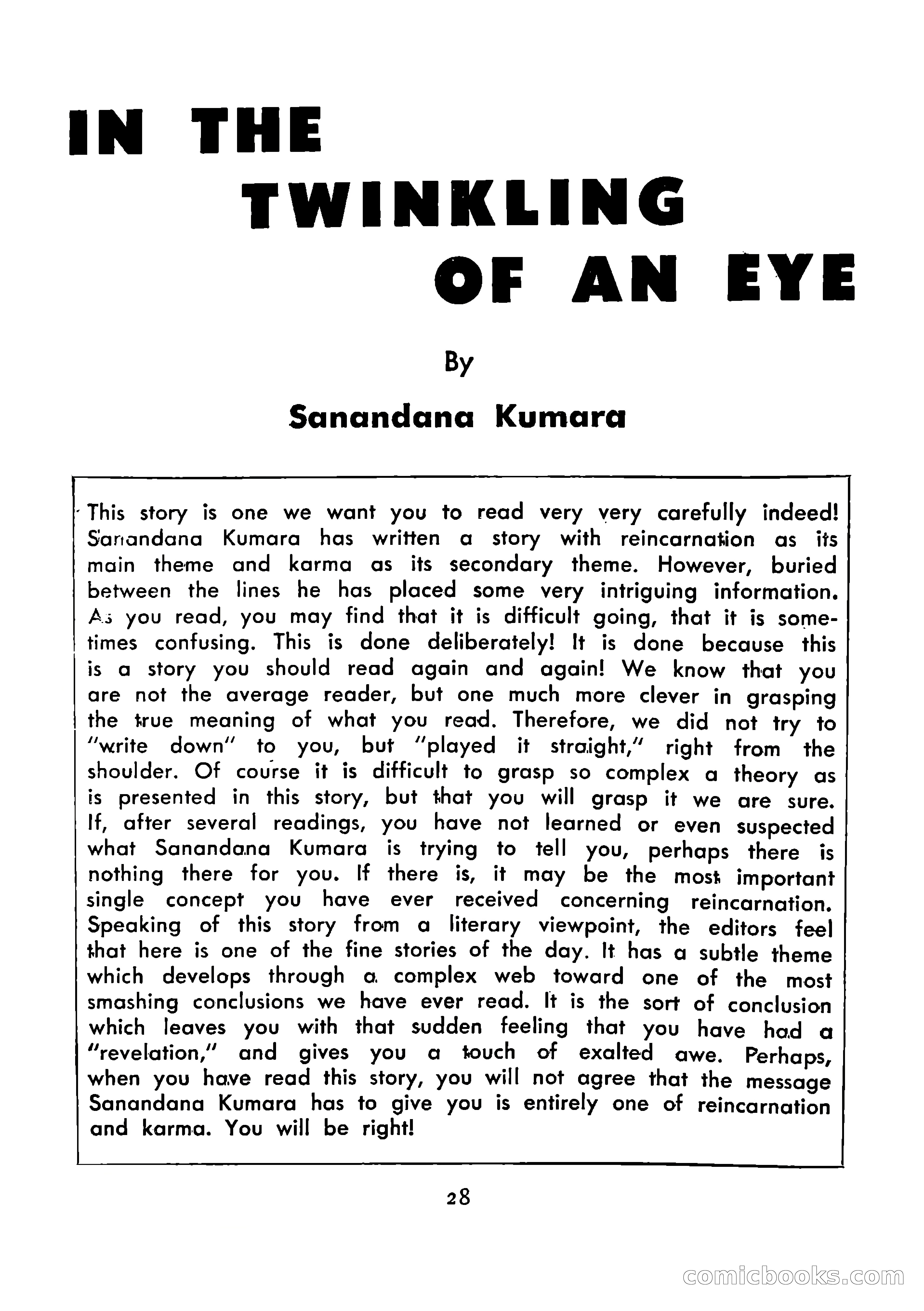 Mystic Magazine, August 1954 — page 28 of 133