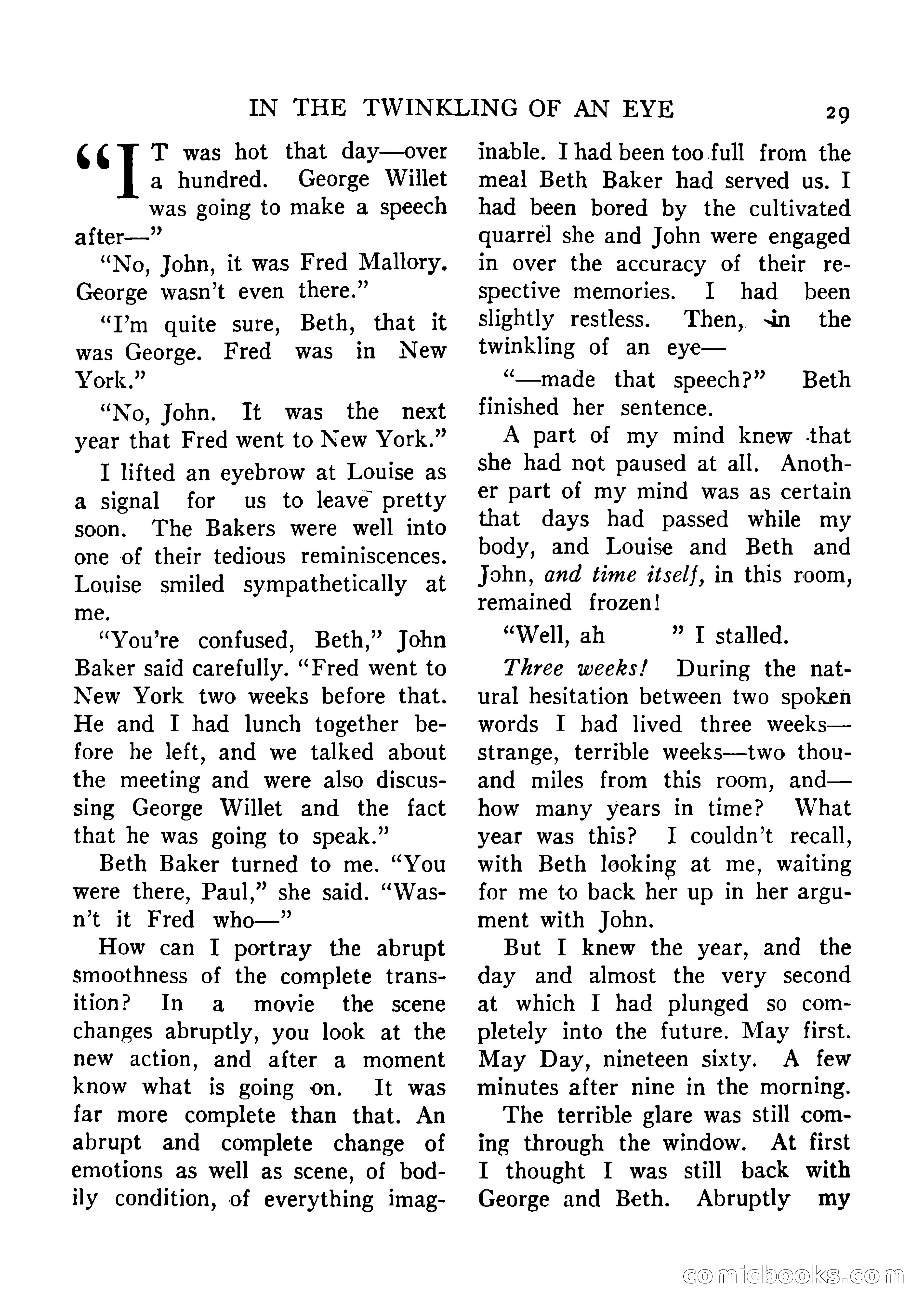 Mystic Magazine, August 1954 — page 29 of 133