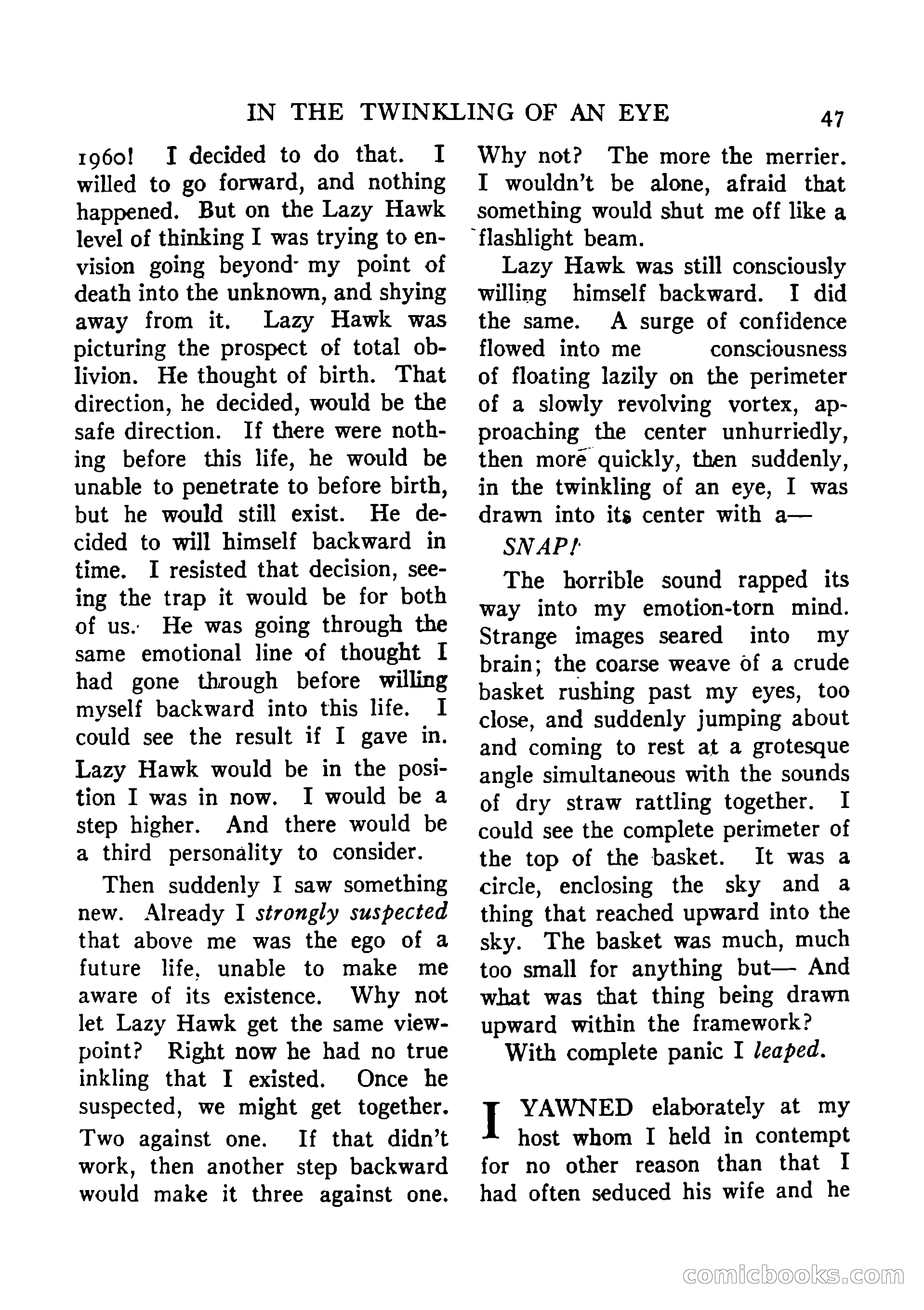 Mystic Magazine, August 1954 — page 47 of 133