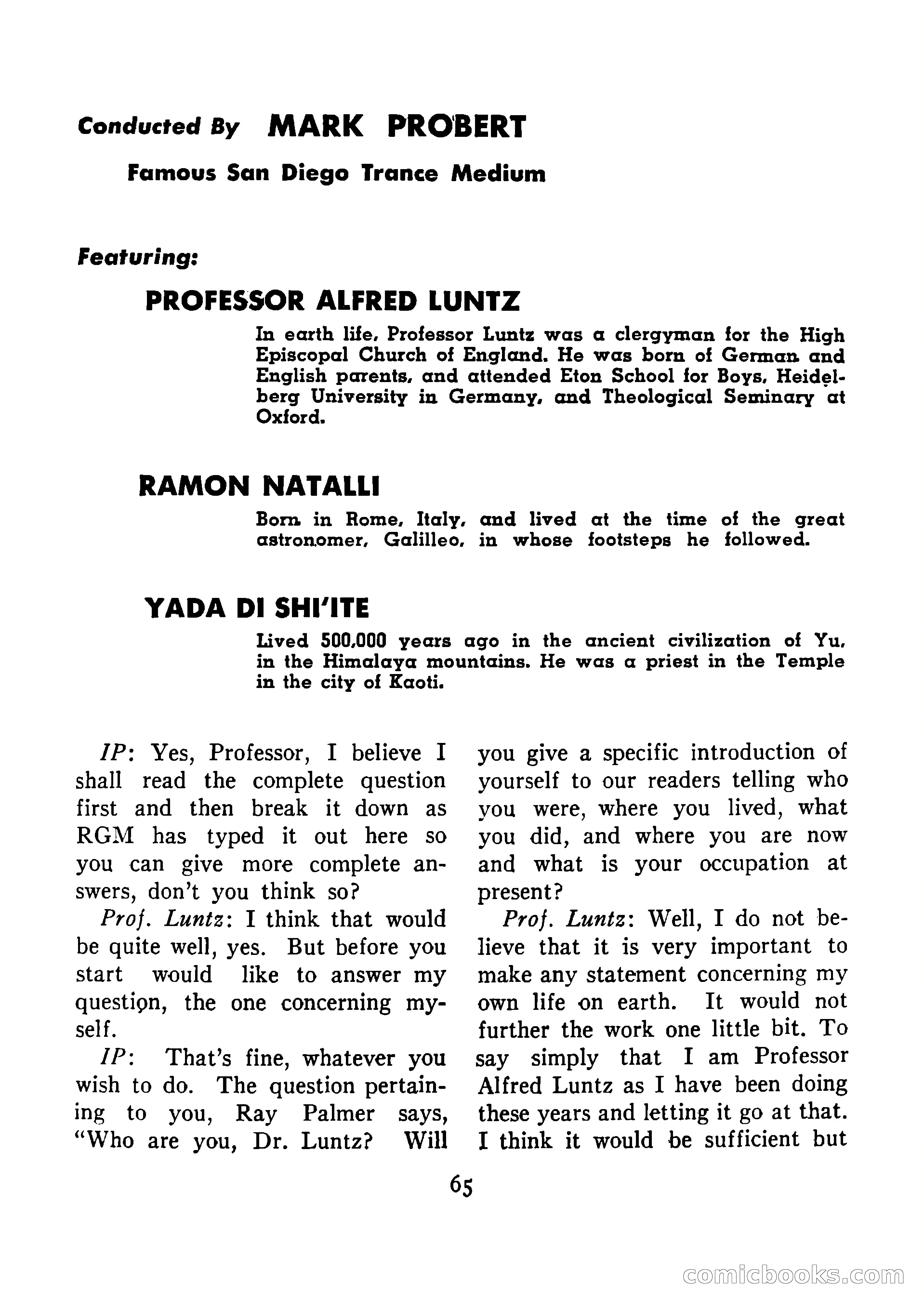 Mystic Magazine, August 1954 — page 65 of 133