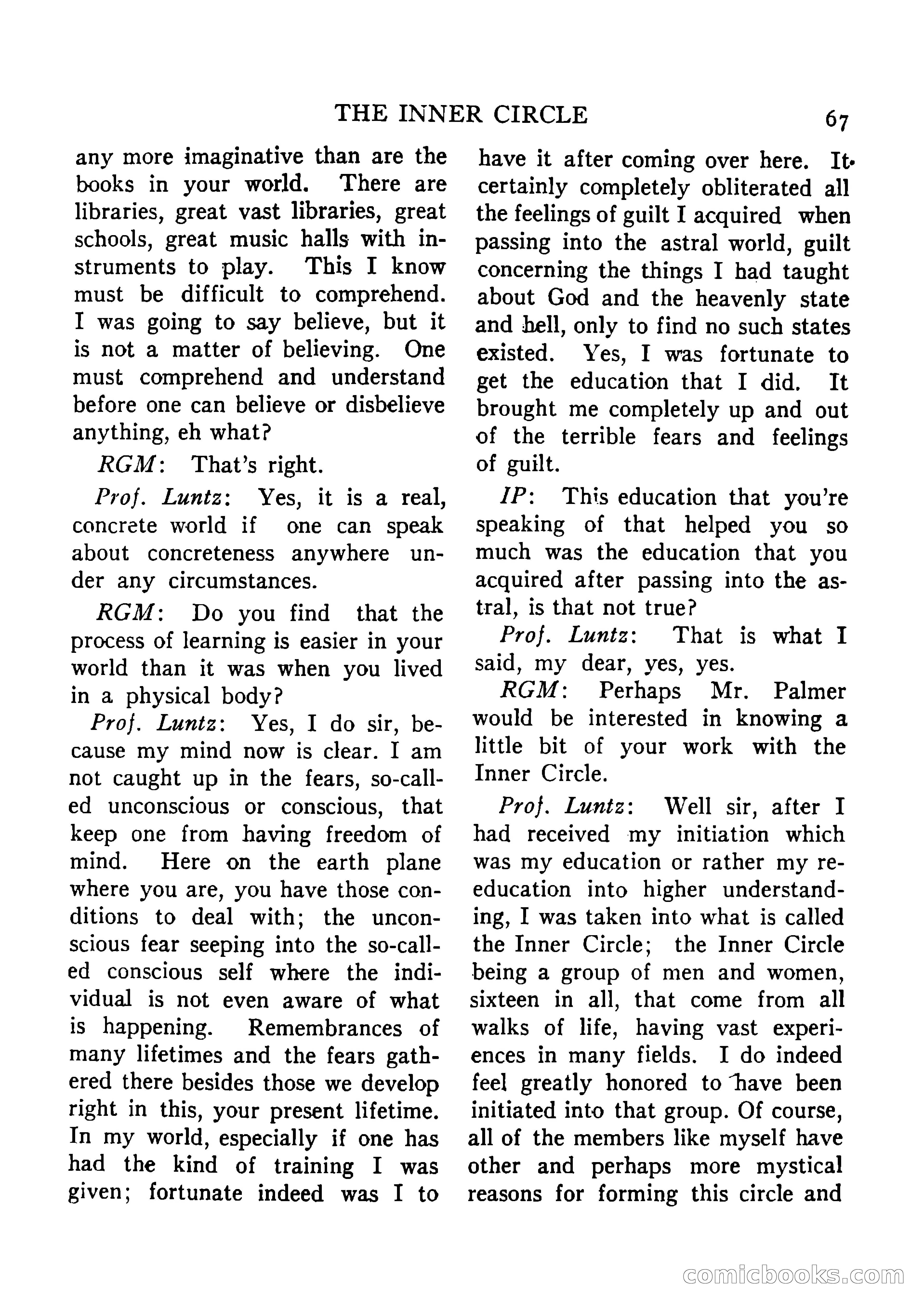 Mystic Magazine, August 1954 — page 67 of 133