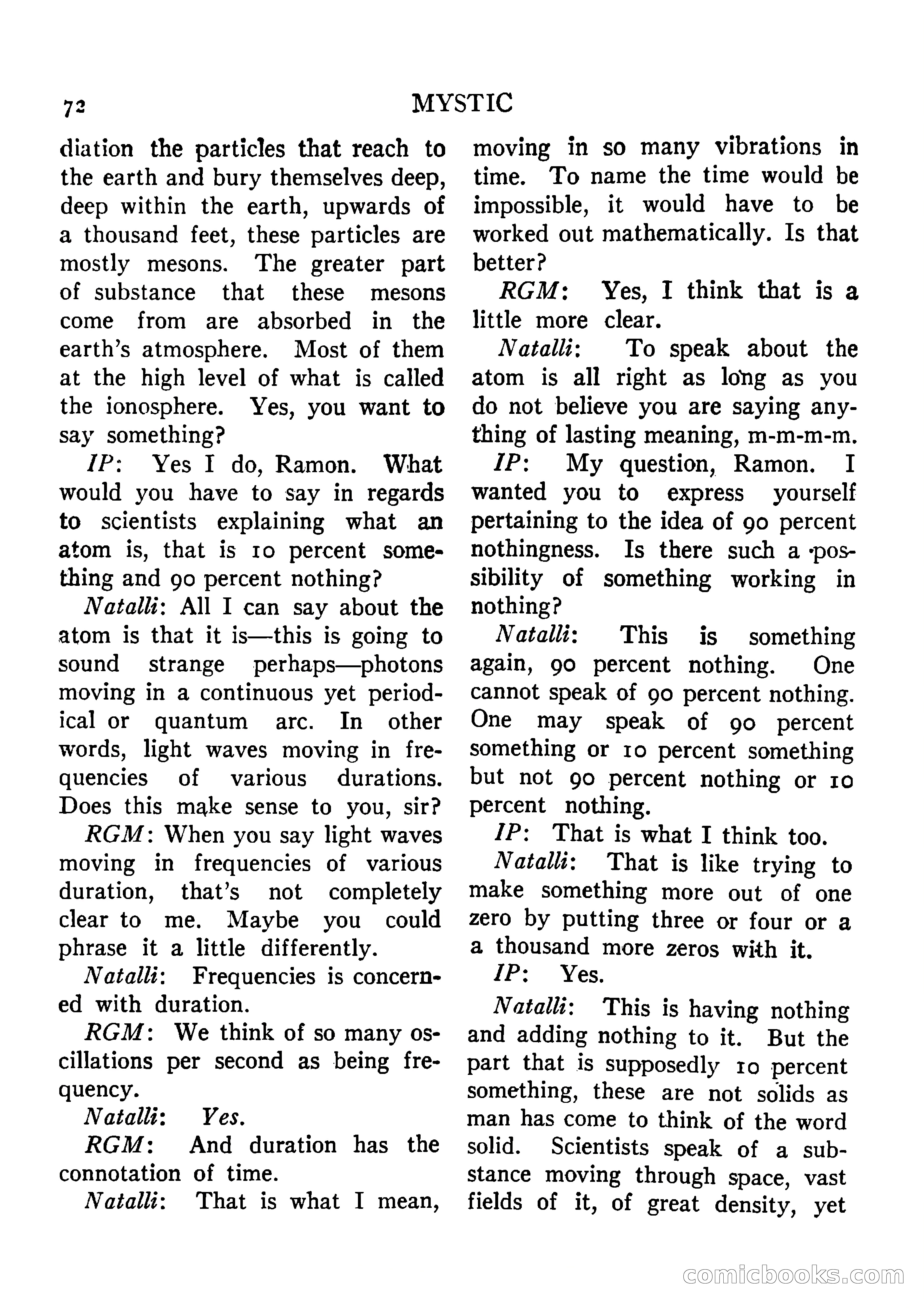 Mystic Magazine, August 1954 — page 72 of 133