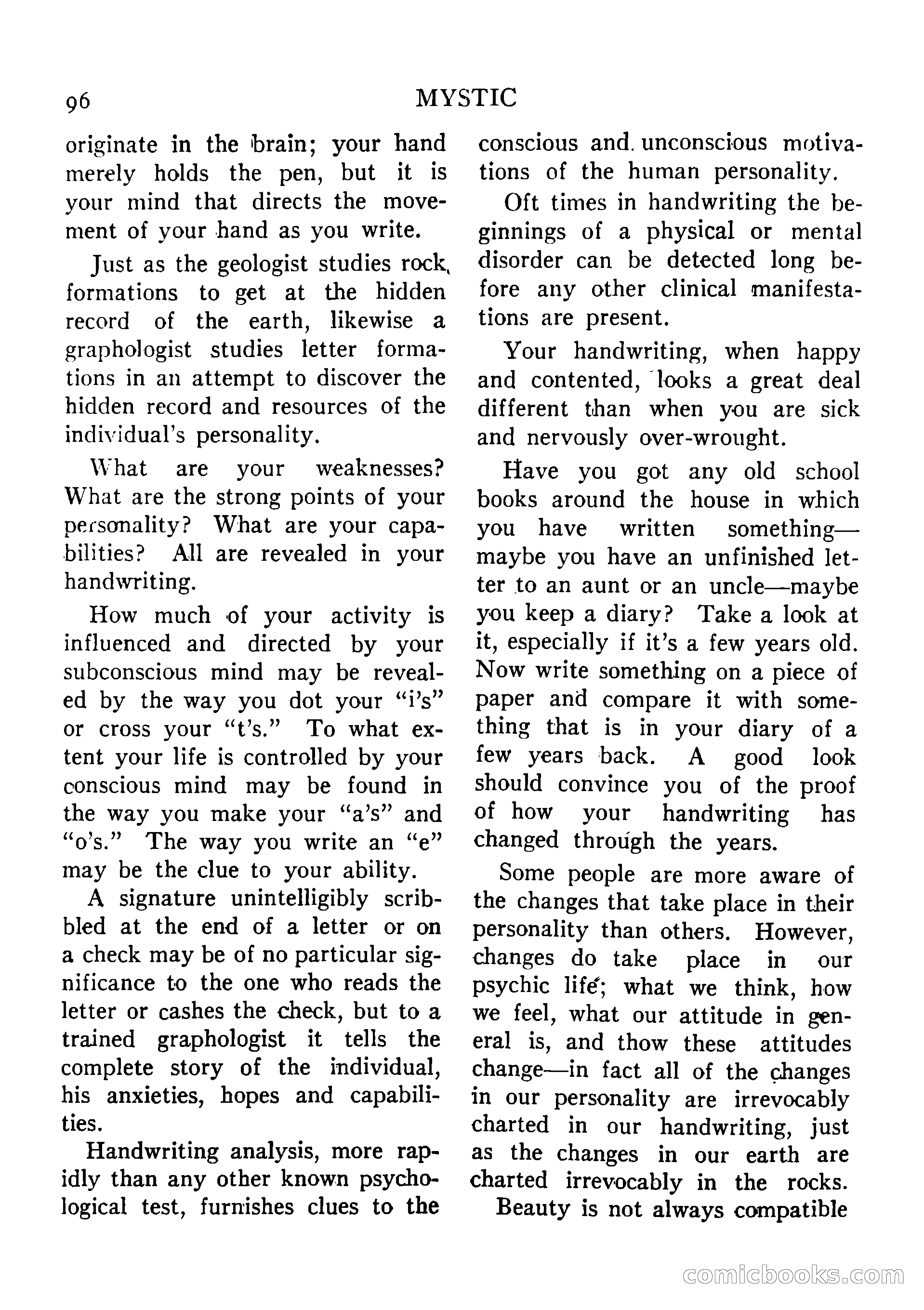 Mystic Magazine, August 1954 — page 96 of 133