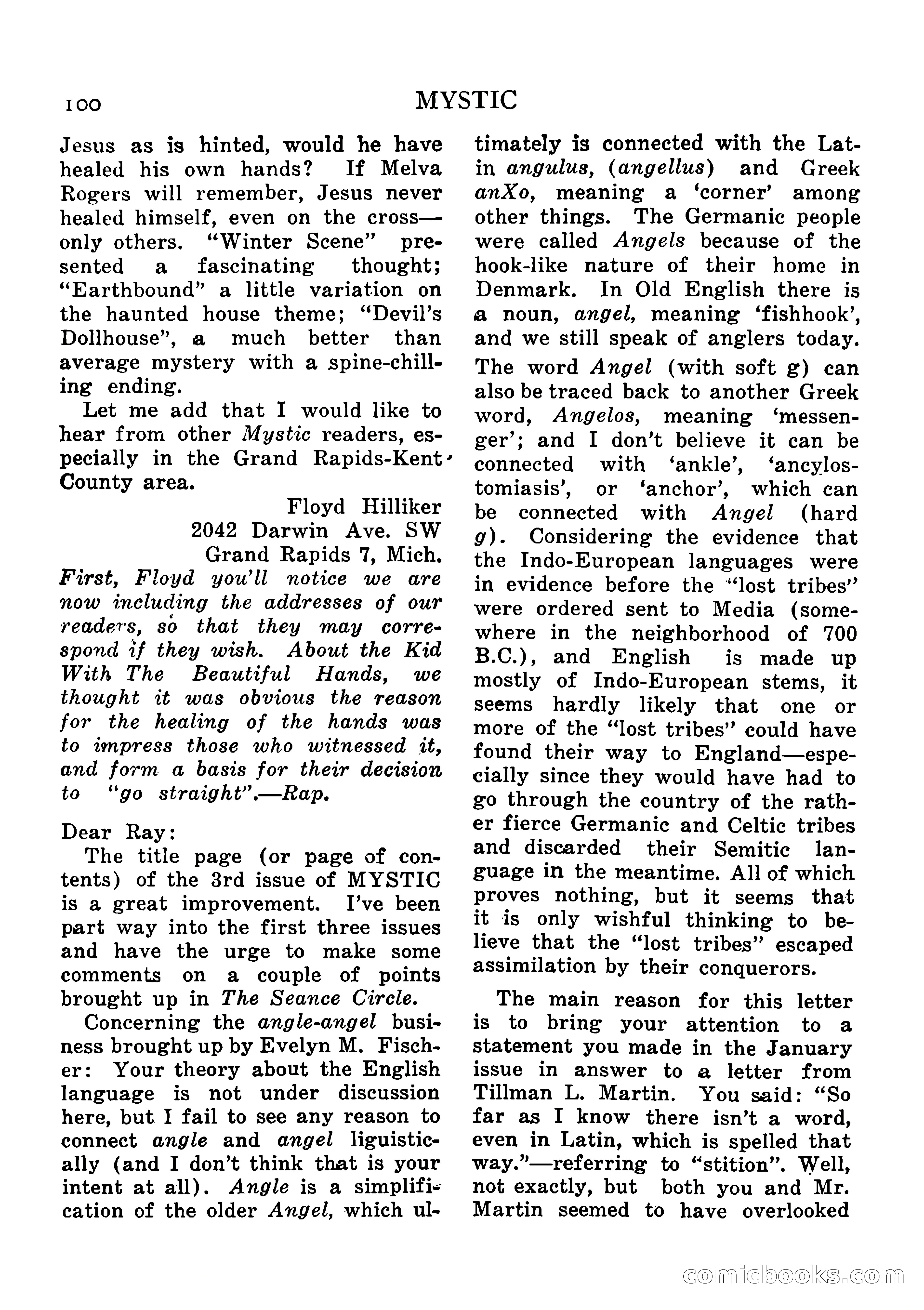 Mystic Magazine, August 1954 — page 100 of 133