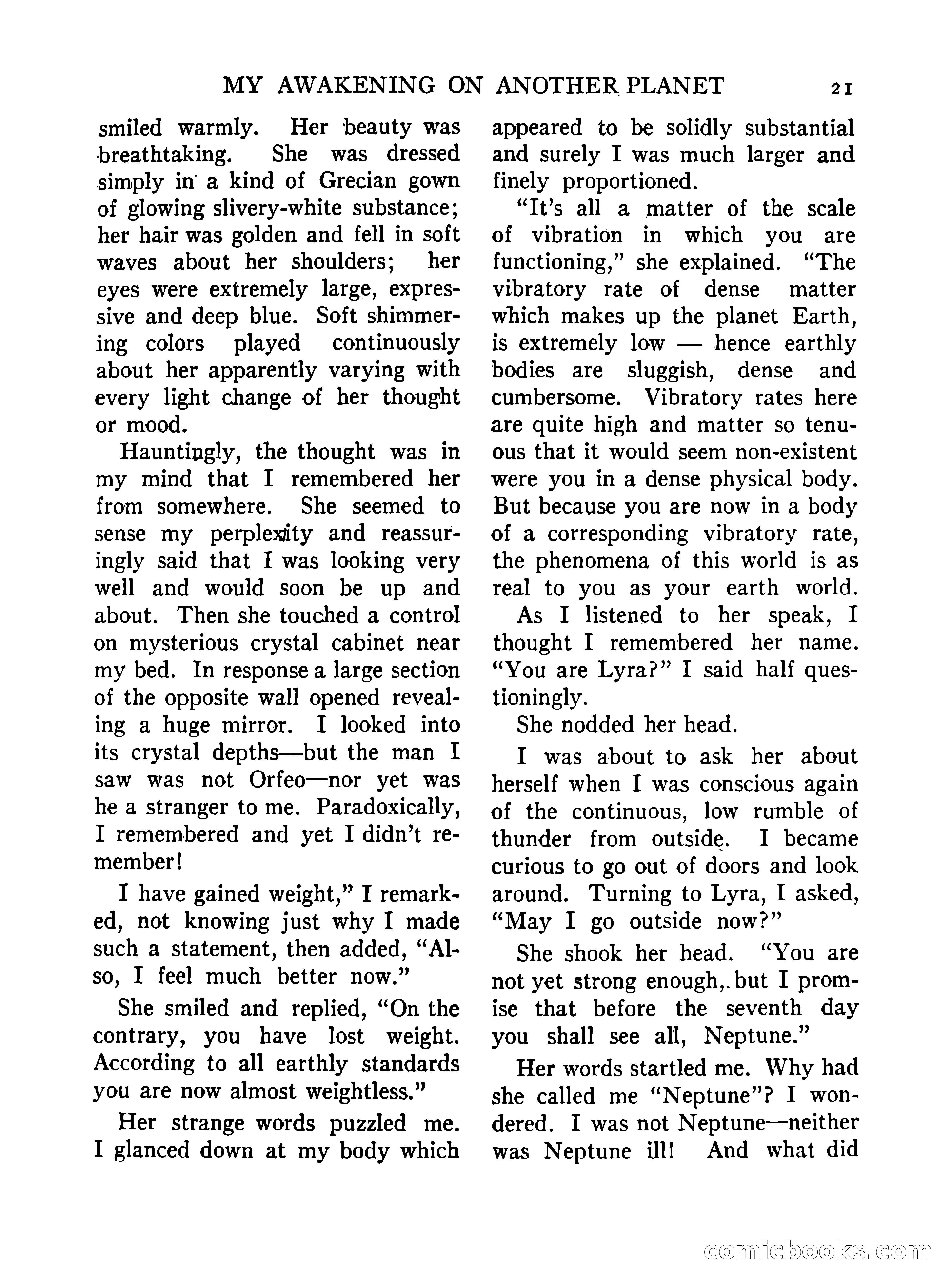 Mystic Magazine, October 1954 — page 21 of 133
