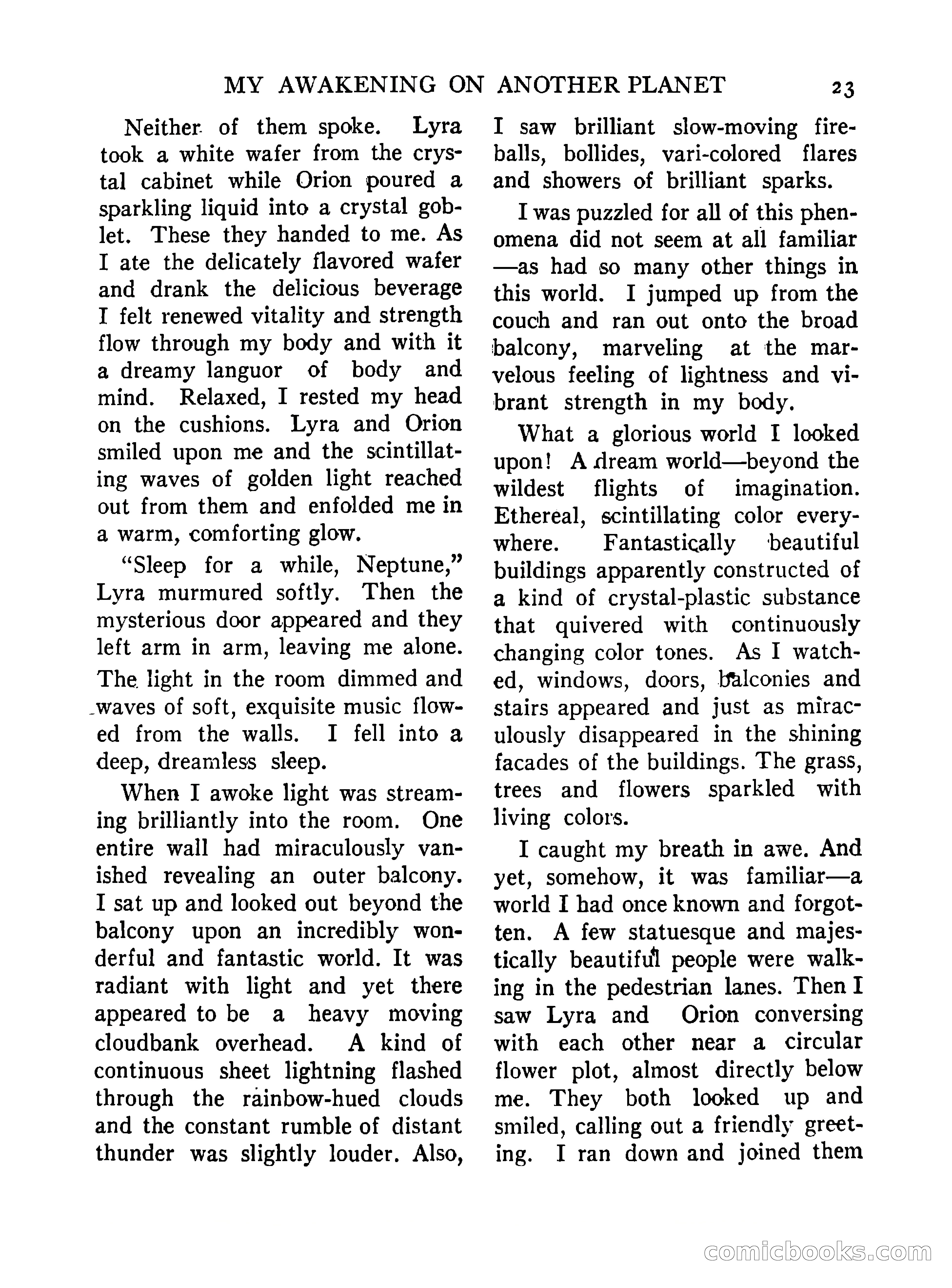 Mystic Magazine, October 1954 — page 23 of 133