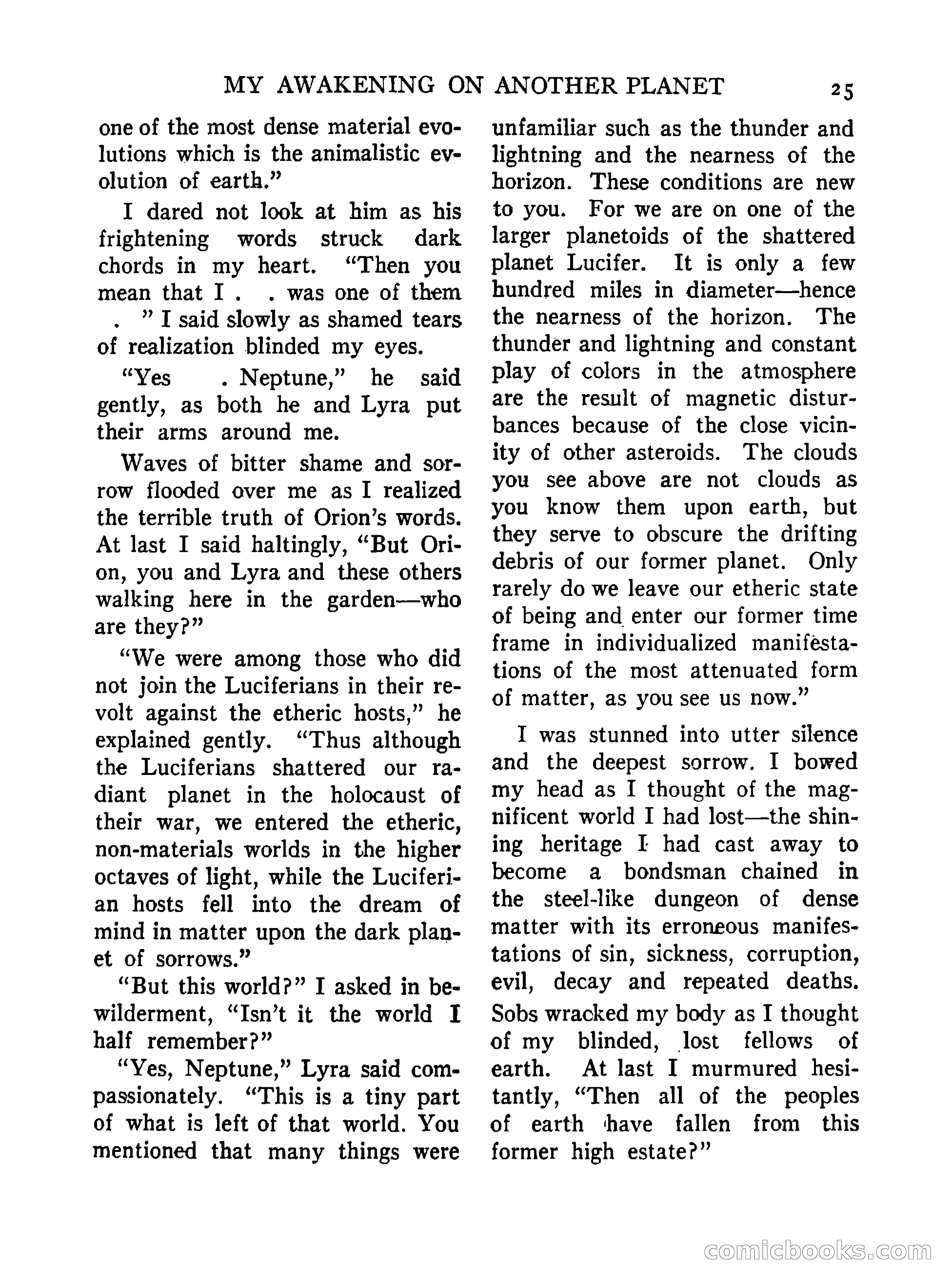 Mystic Magazine, October 1954 — page 25 of 133