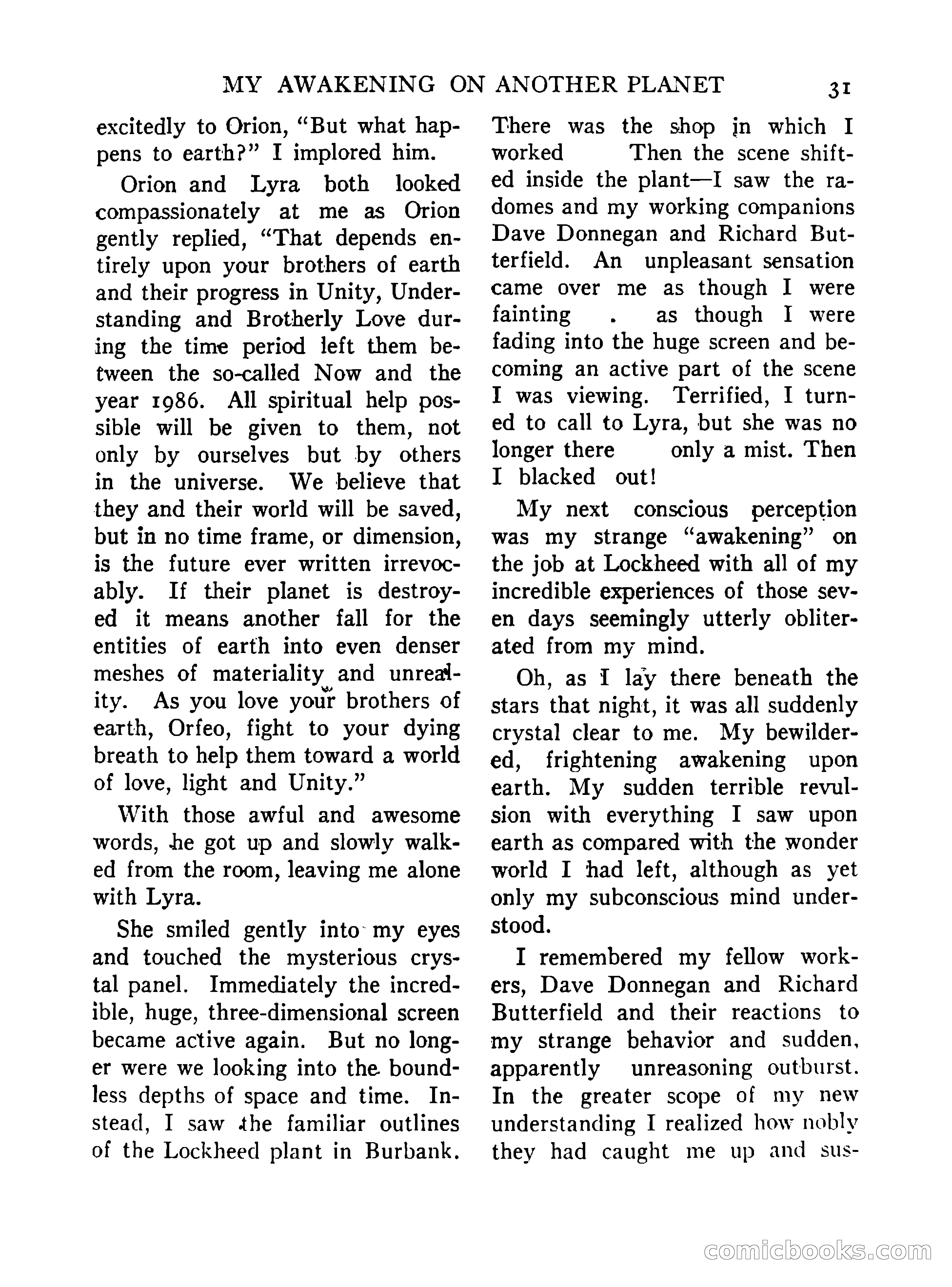 Mystic Magazine, October 1954 — page 31 of 133