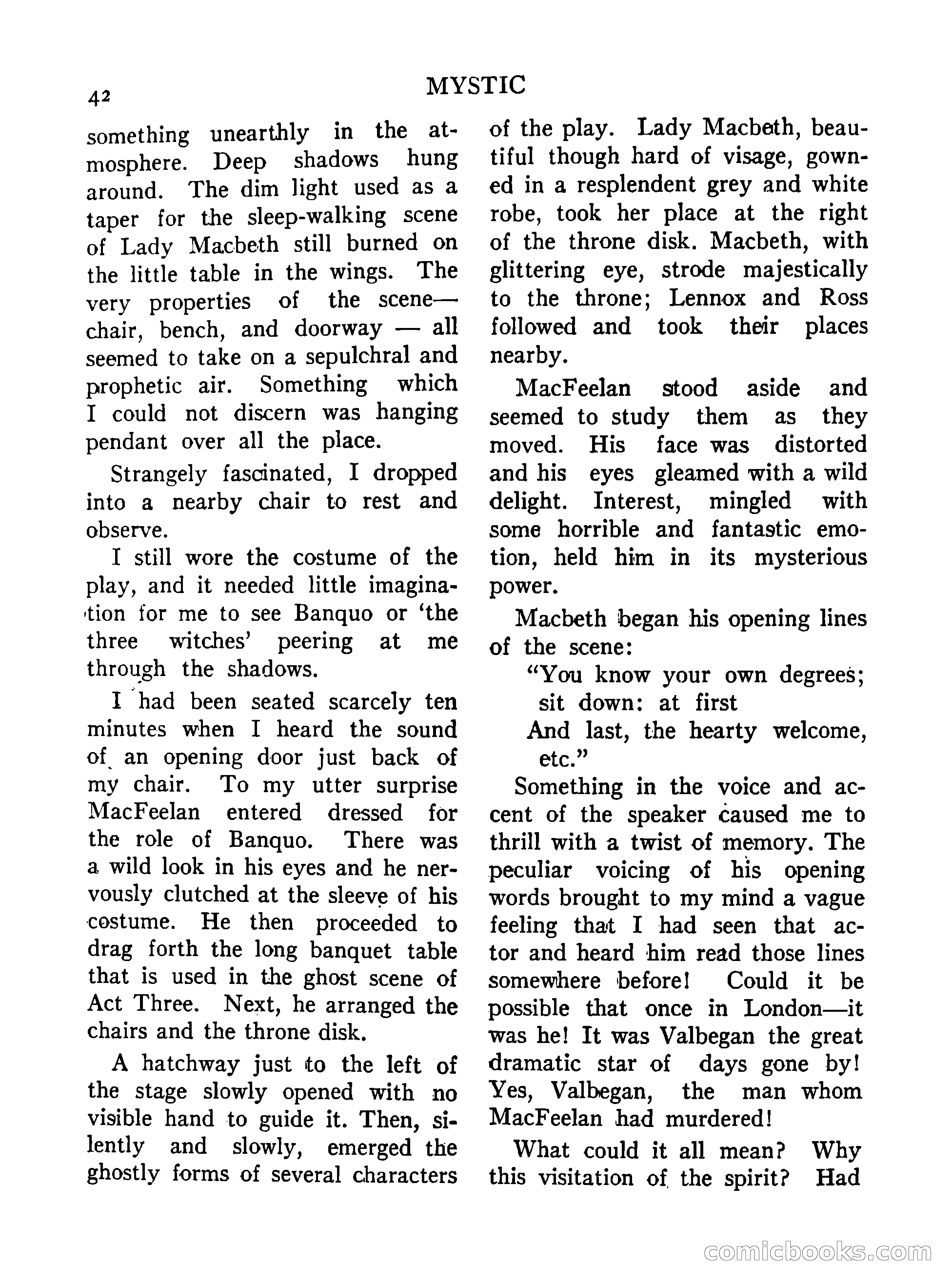 Mystic Magazine, October 1954 — page 42 of 133