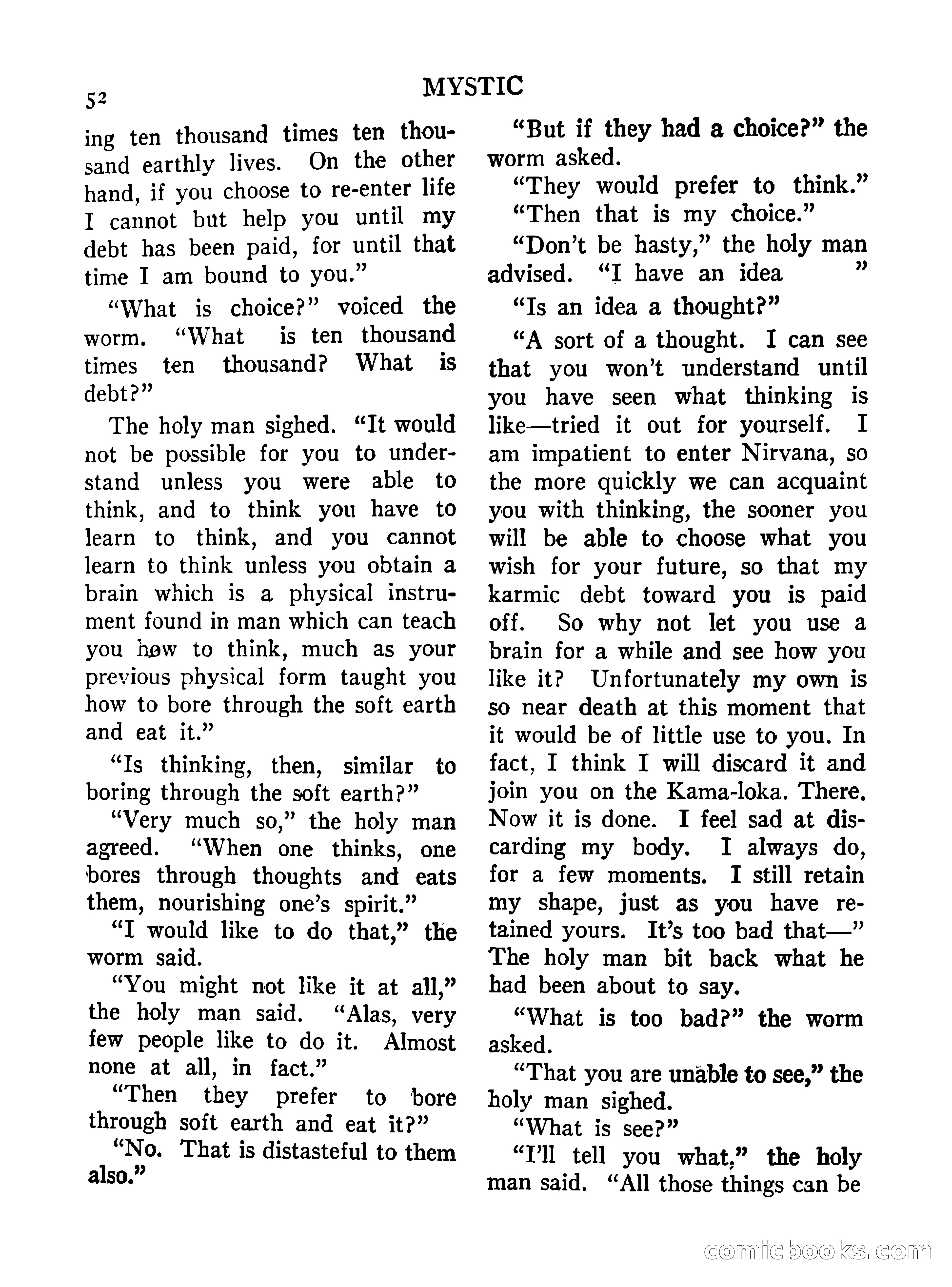Mystic Magazine, October 1954 — page 52 of 133