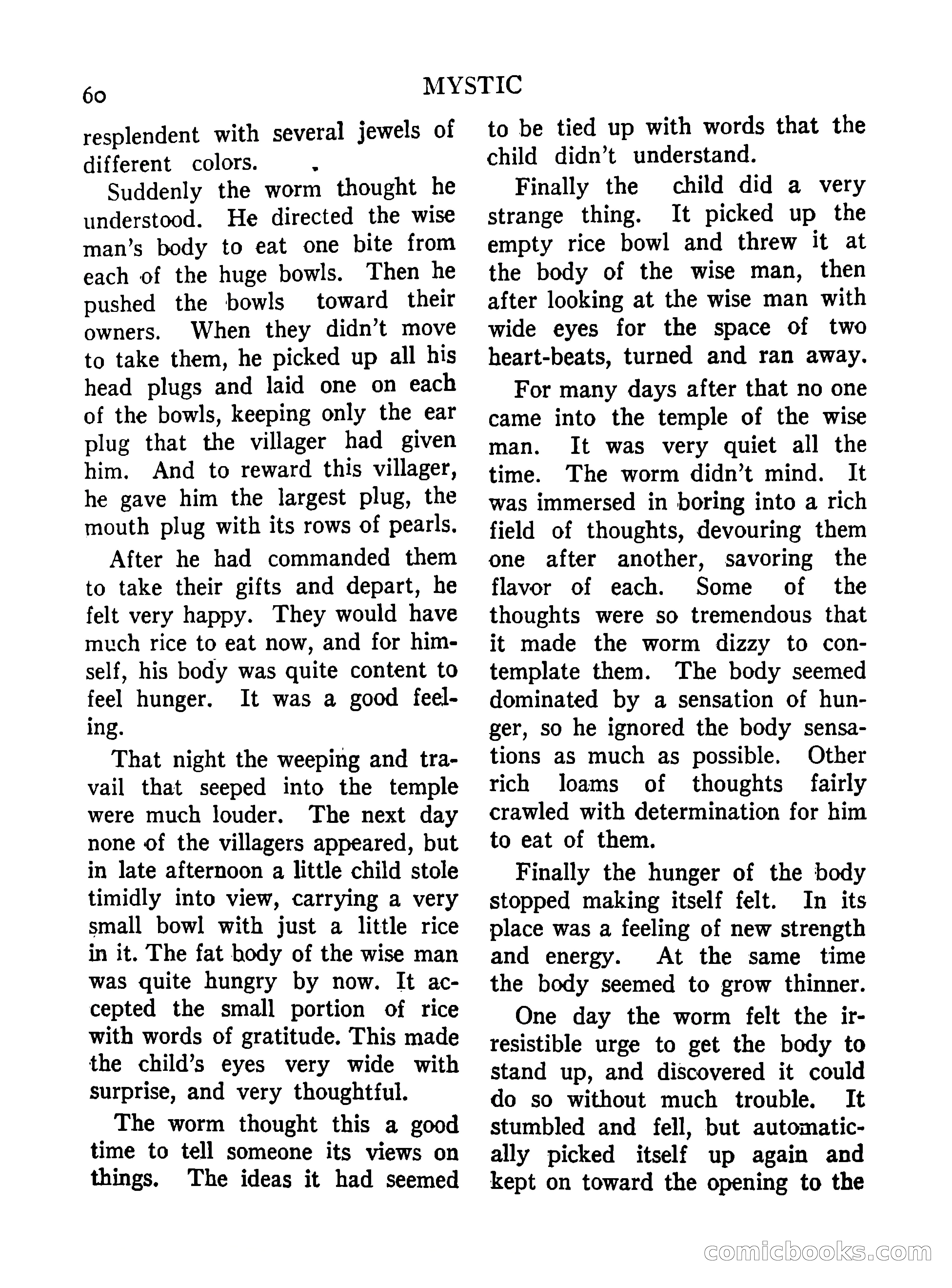 Mystic Magazine, October 1954 — page 60 of 133