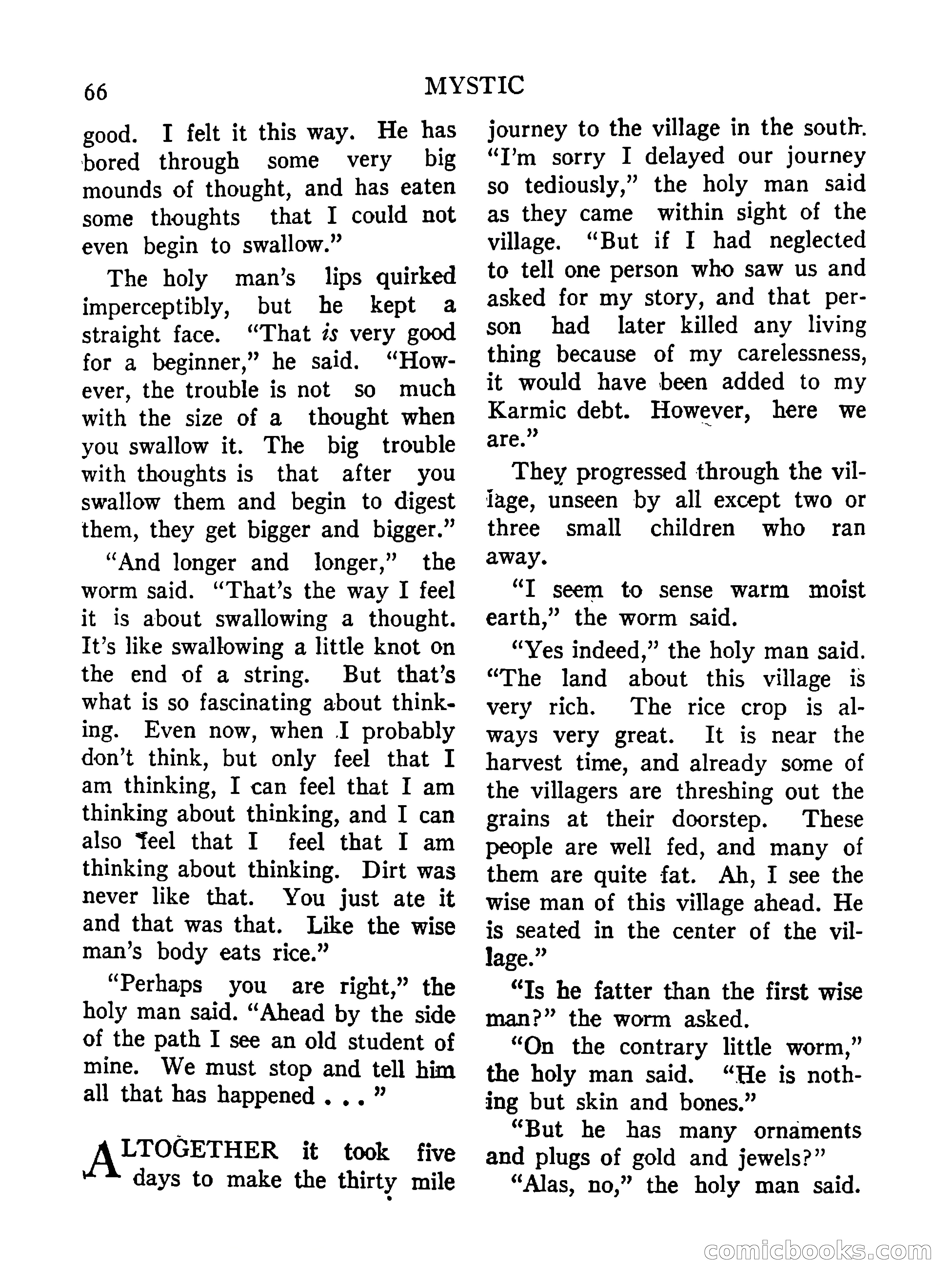 Mystic Magazine, October 1954 — page 66 of 133
