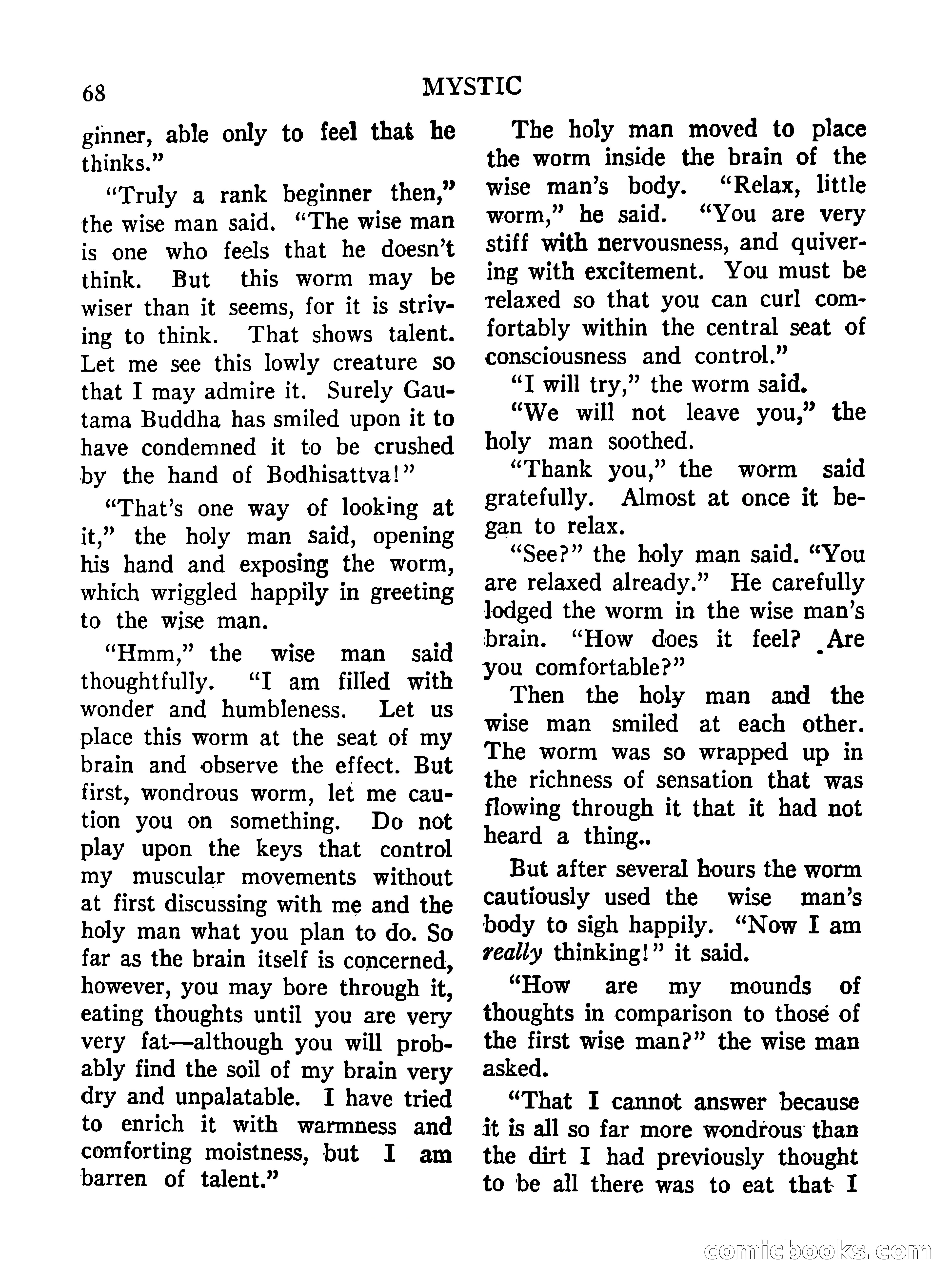 Mystic Magazine, October 1954 — page 68 of 133