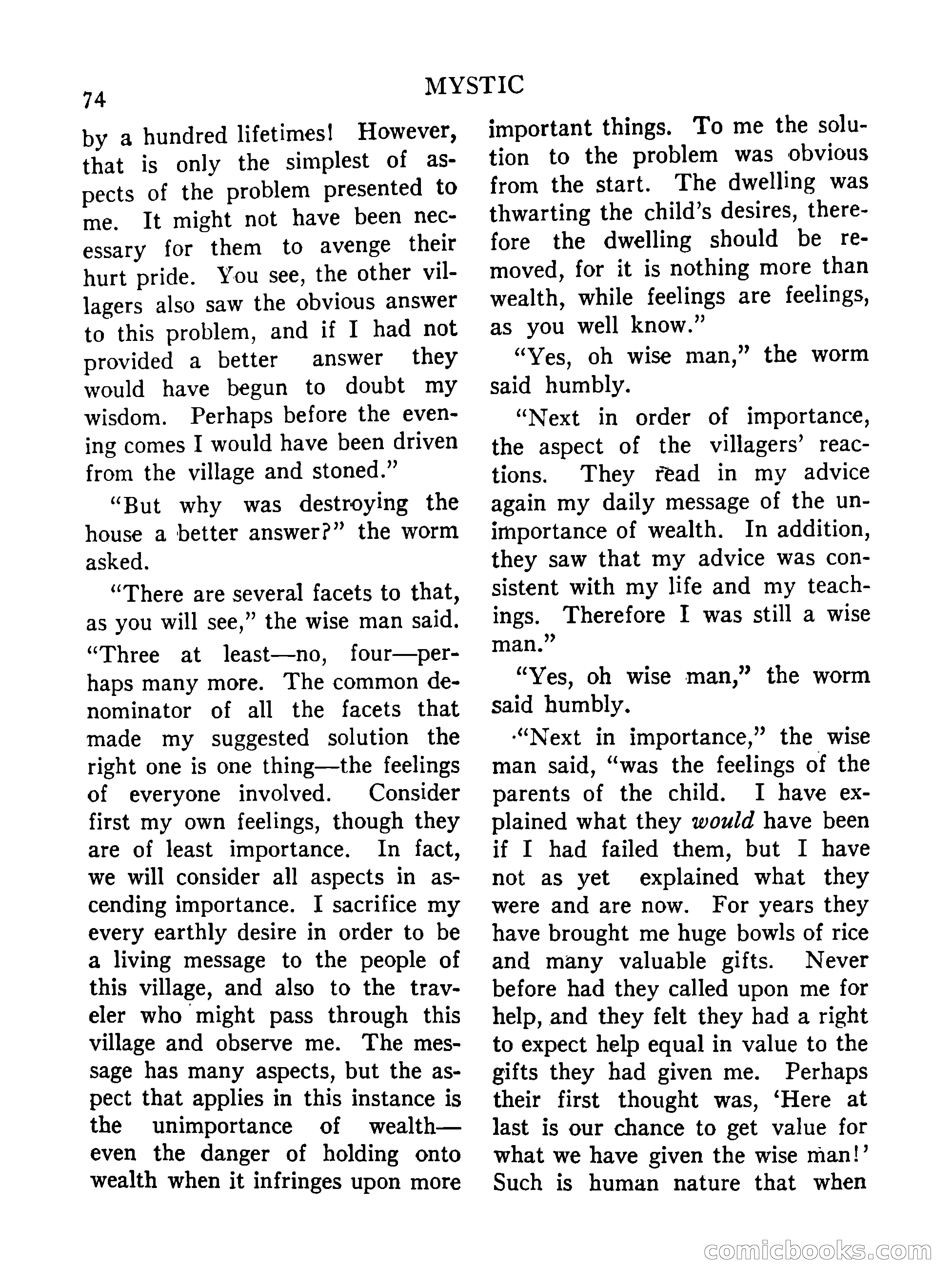 Mystic Magazine, October 1954 — page 74 of 133
