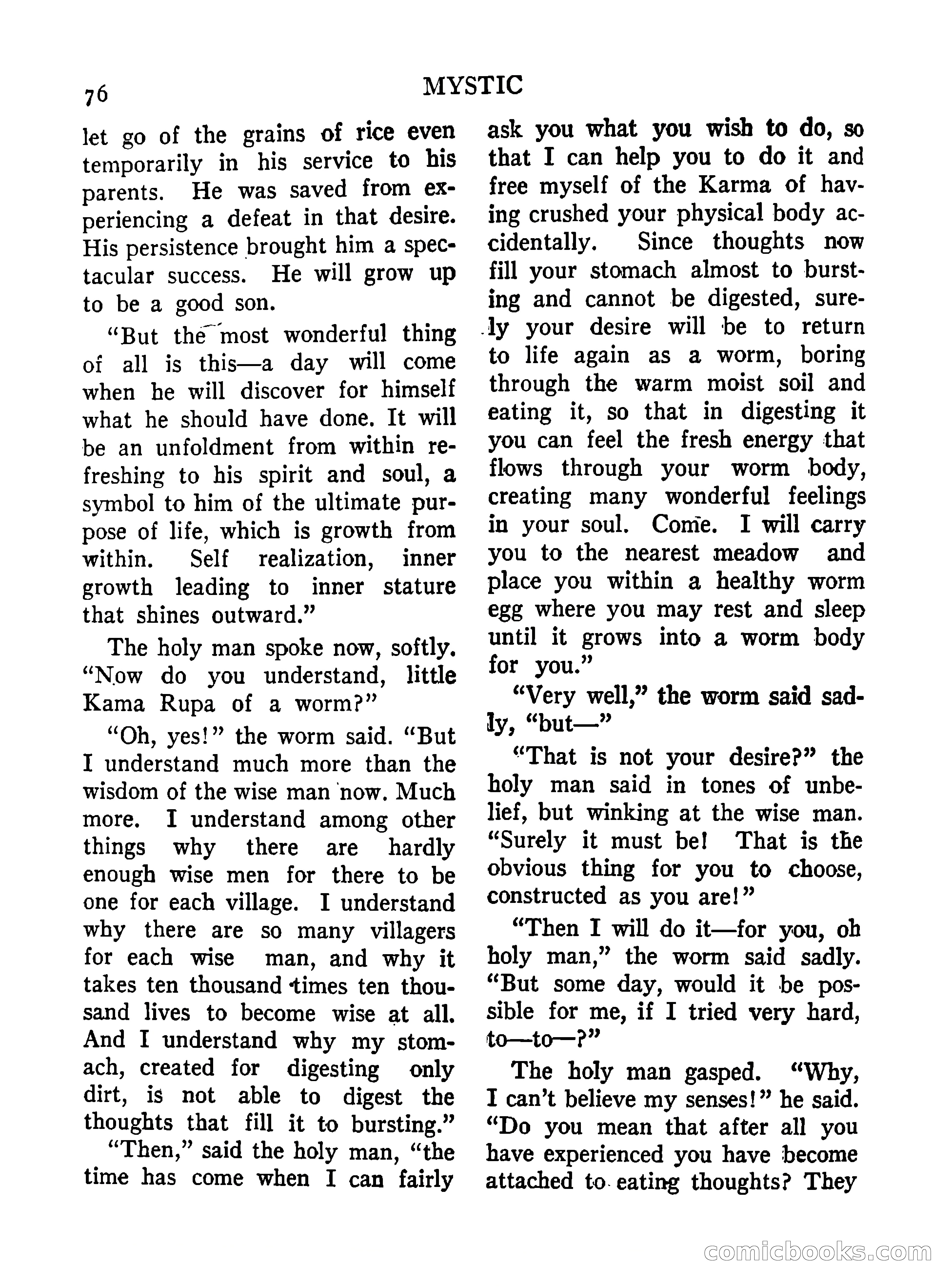 Mystic Magazine, October 1954 — page 76 of 133