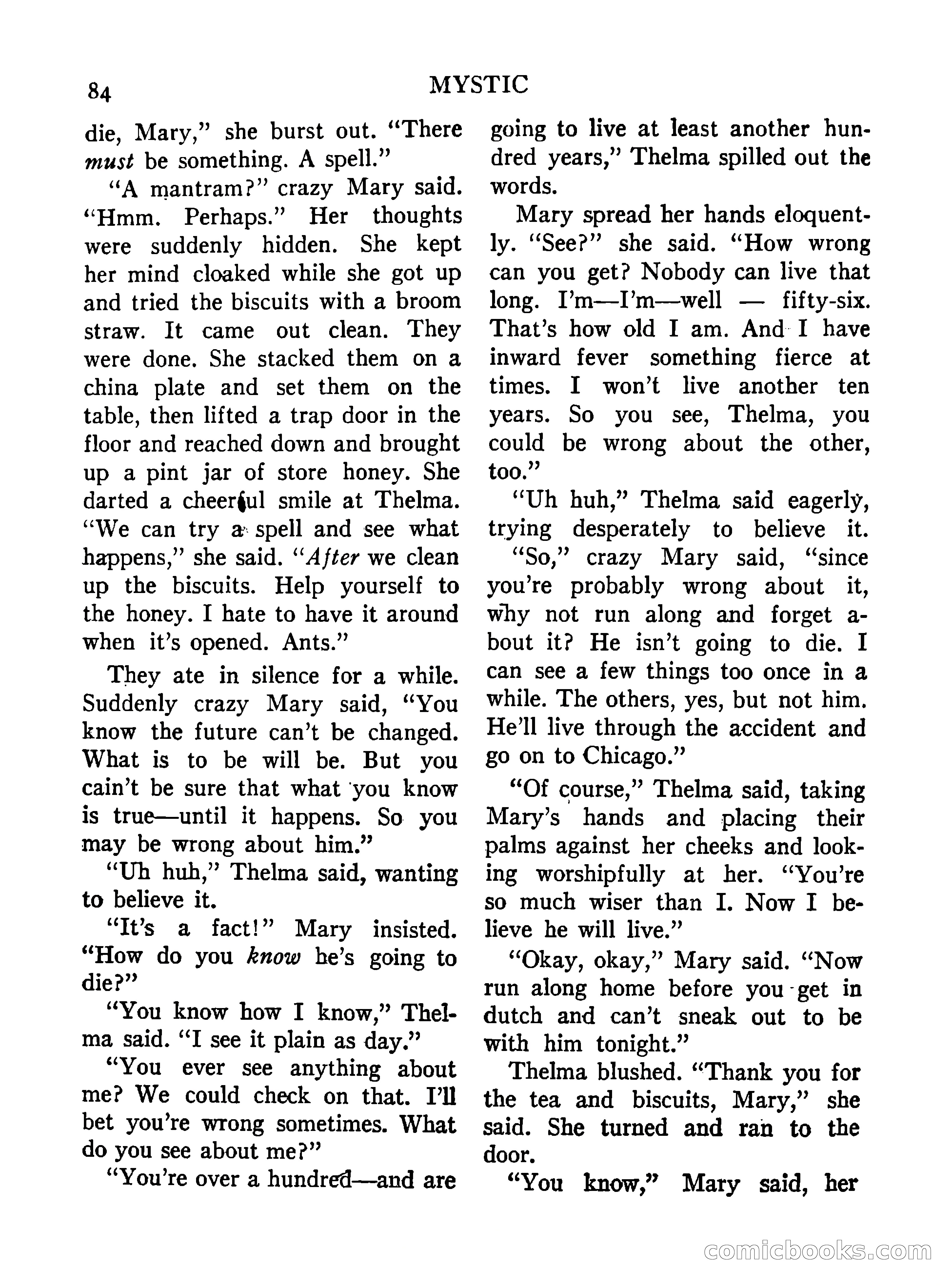 Mystic Magazine, October 1954 — page 84 of 133