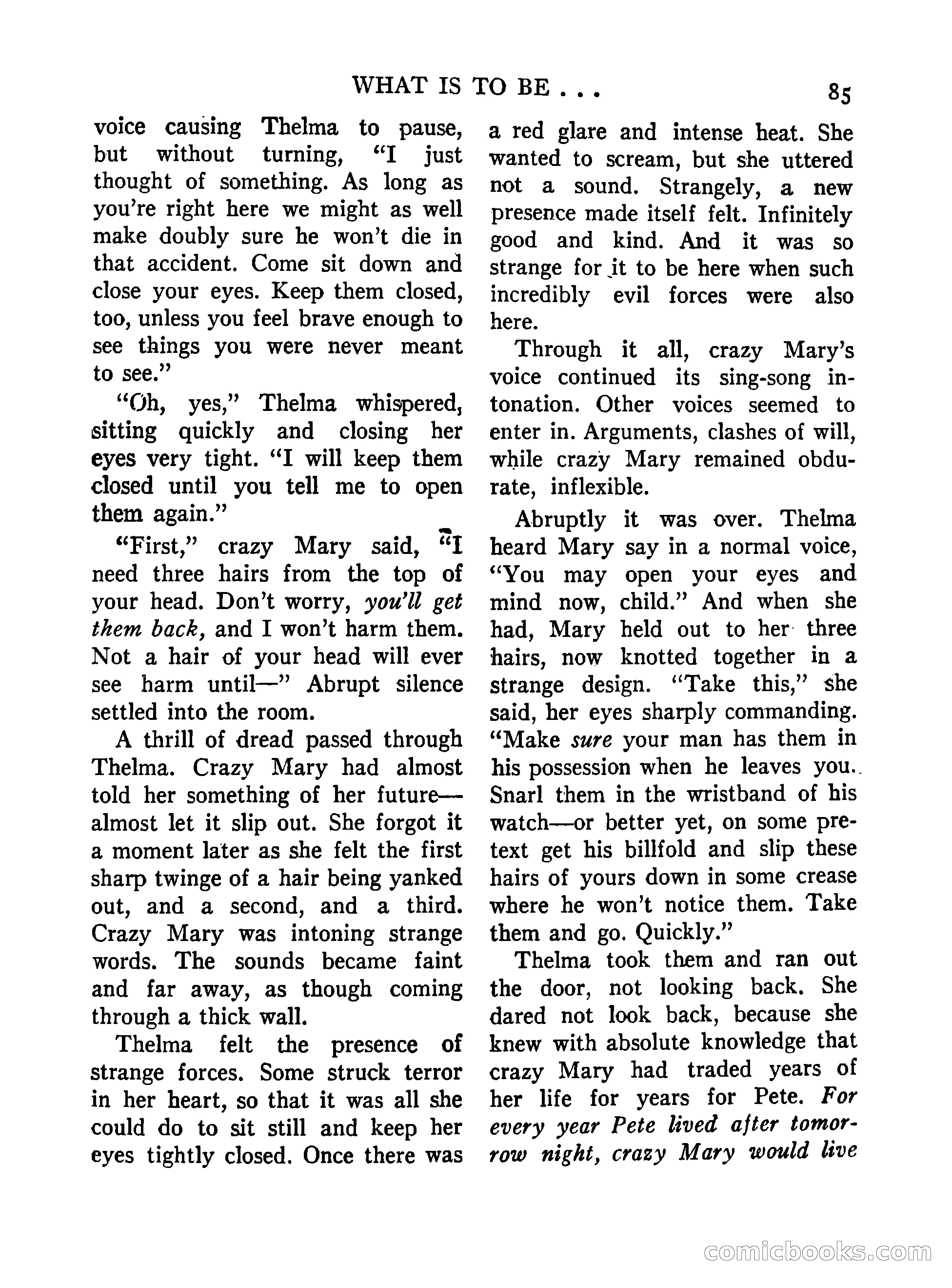 Mystic Magazine, October 1954 — page 85 of 133