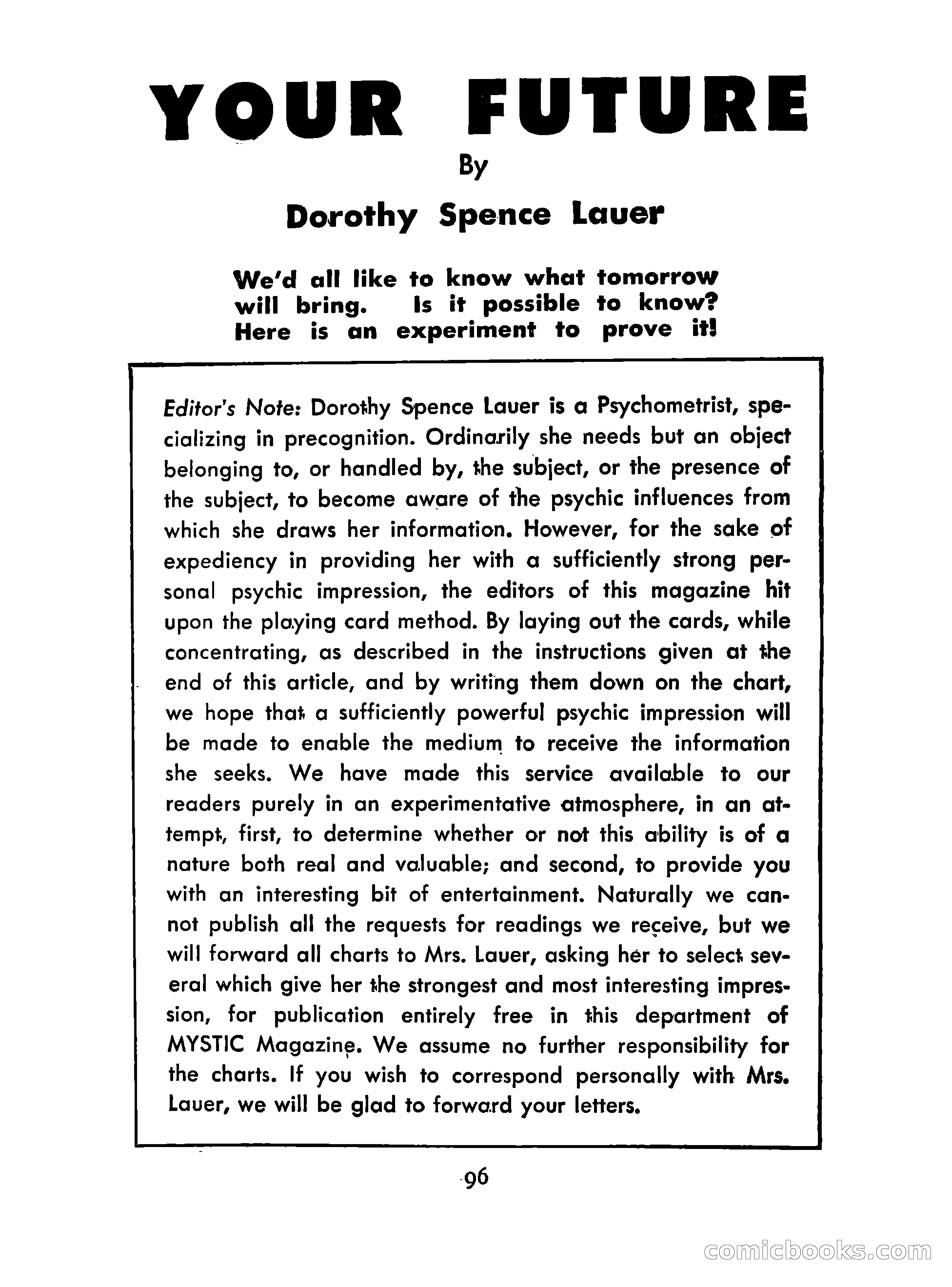 Mystic Magazine, October 1954 — page 96 of 133