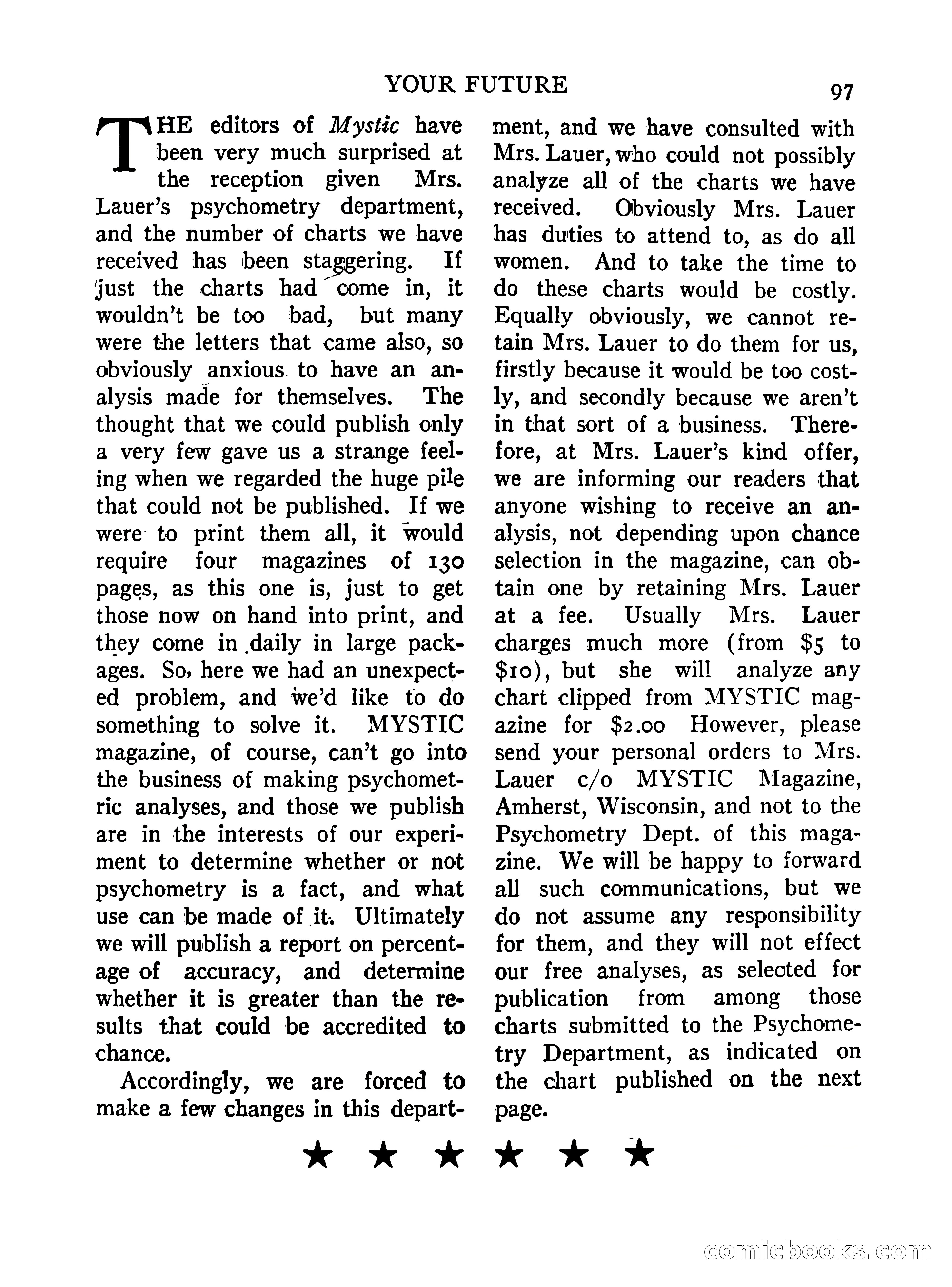 Mystic Magazine, October 1954 — page 97 of 133