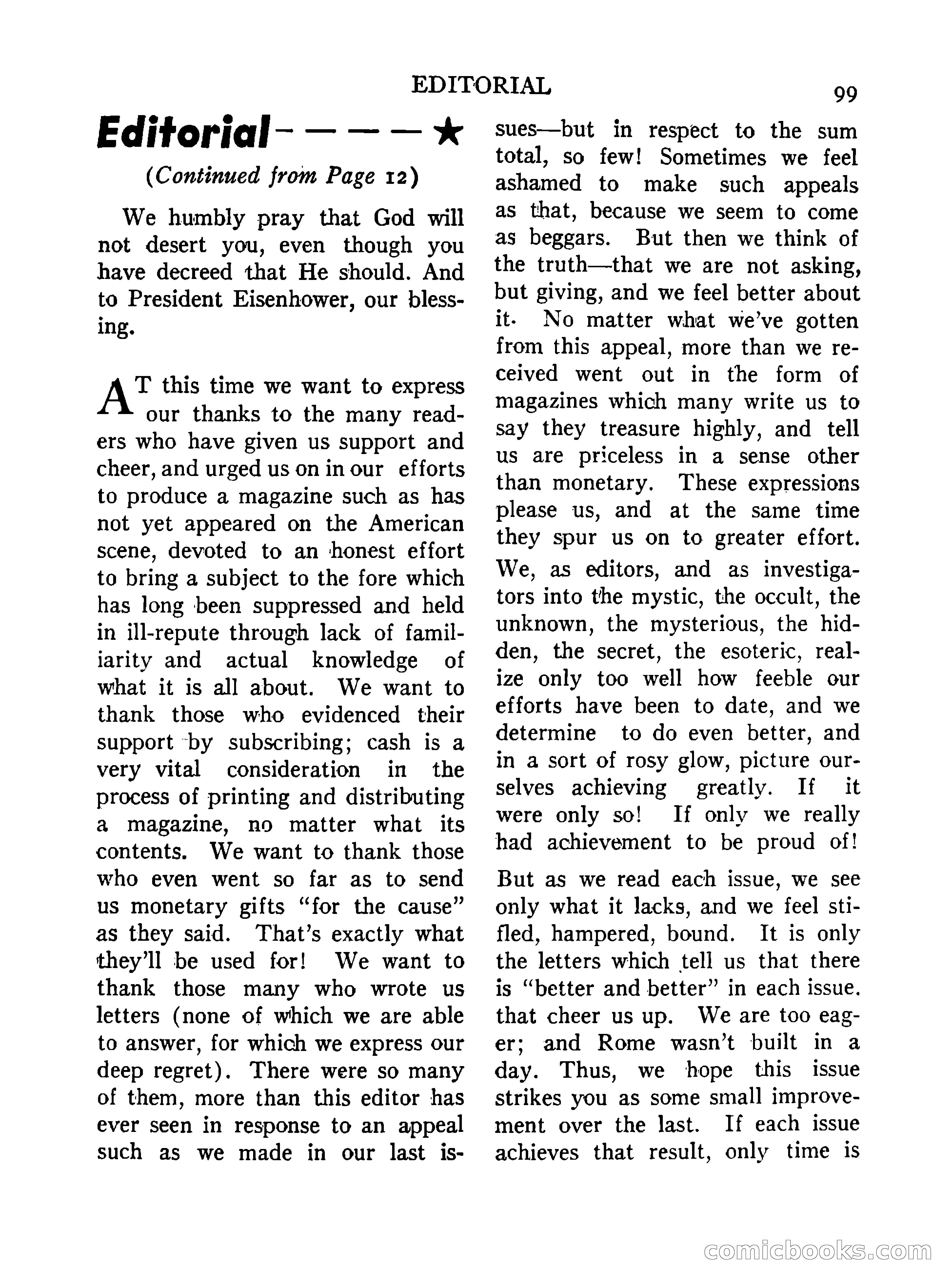 Mystic Magazine, October 1954 — page 99 of 133