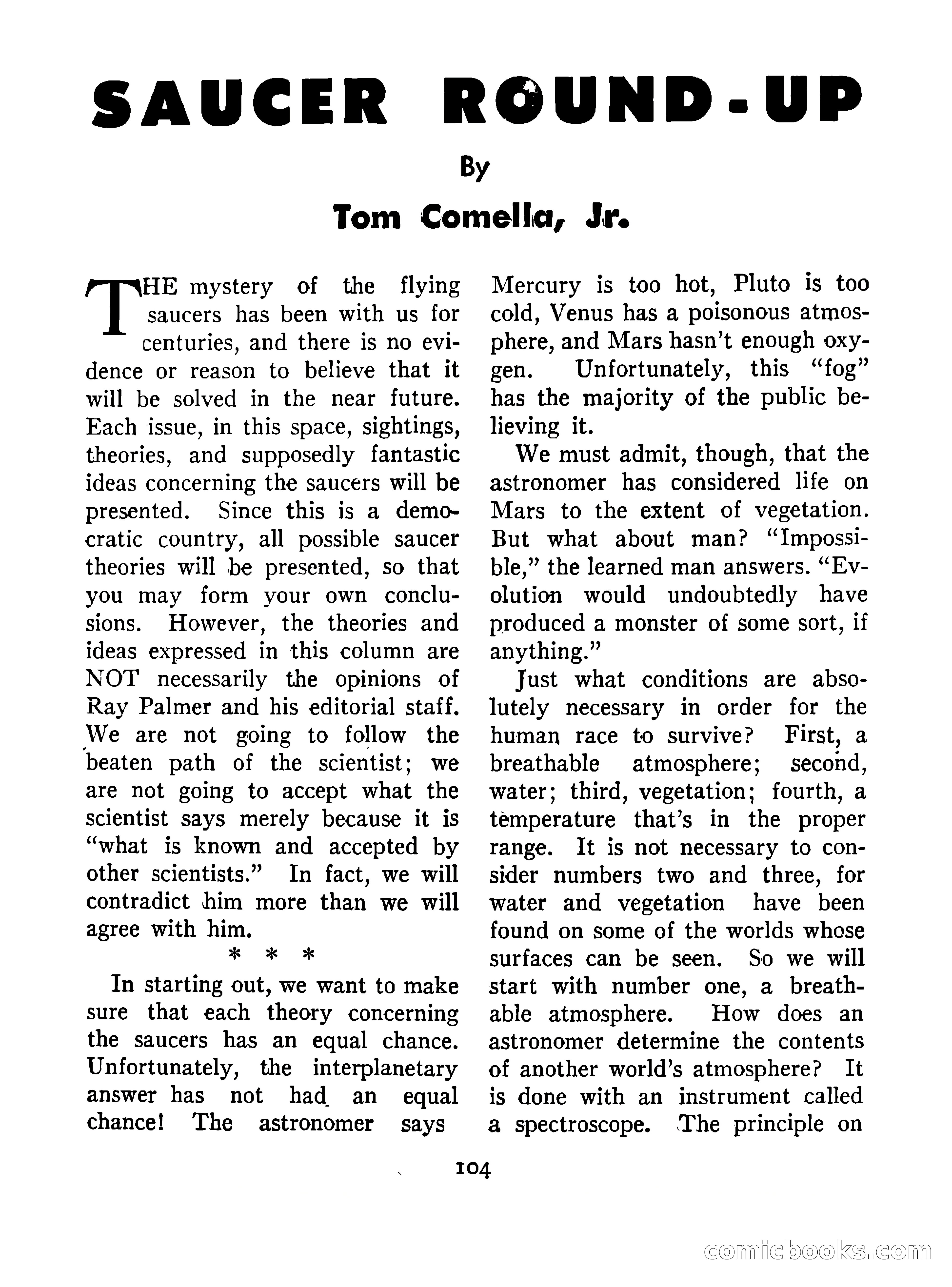 Mystic Magazine, October 1954 — page 104 of 133