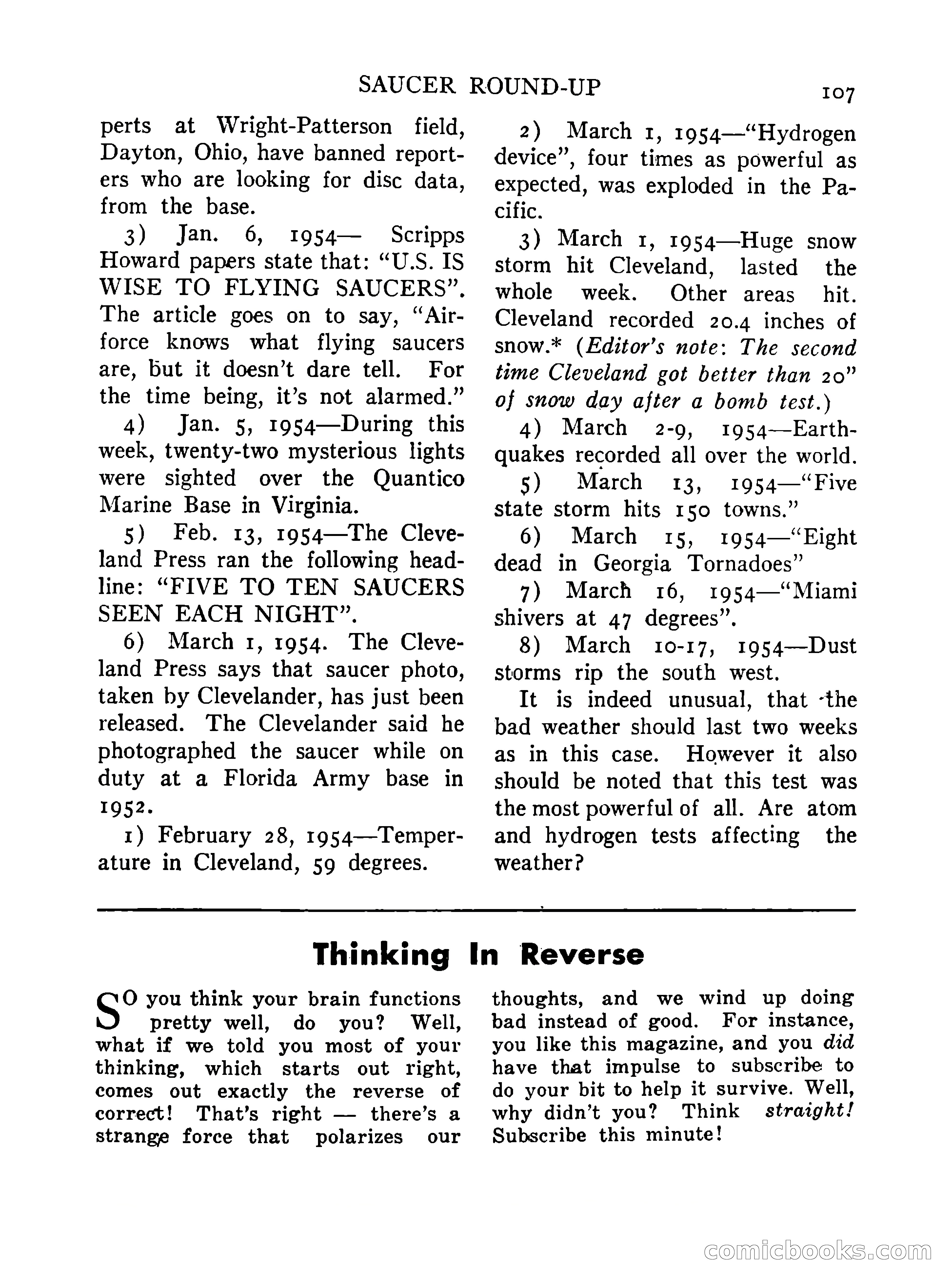Mystic Magazine, October 1954 — page 107 of 133