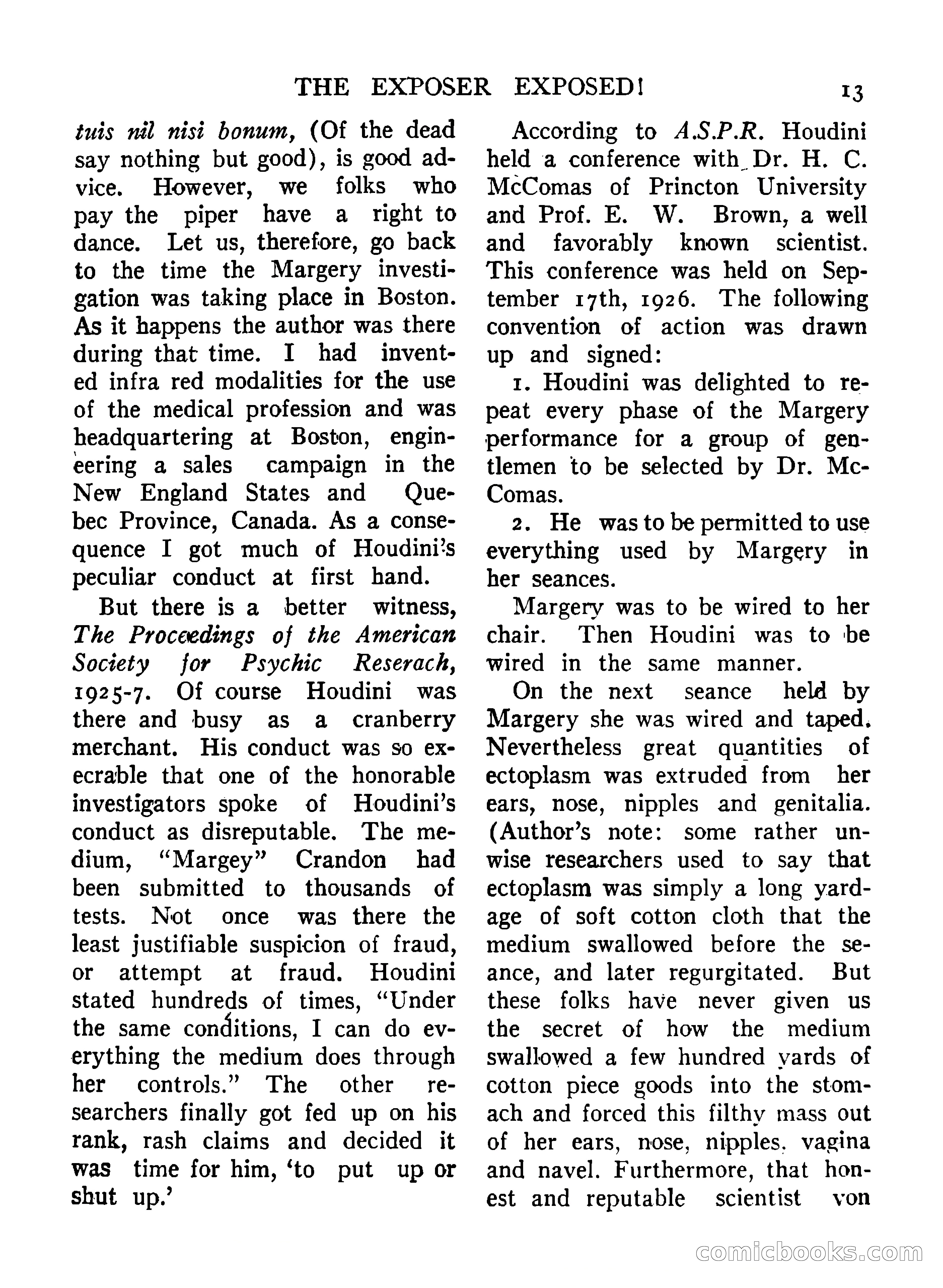 Mystic Magazine, December 1954 — page 13 of 133