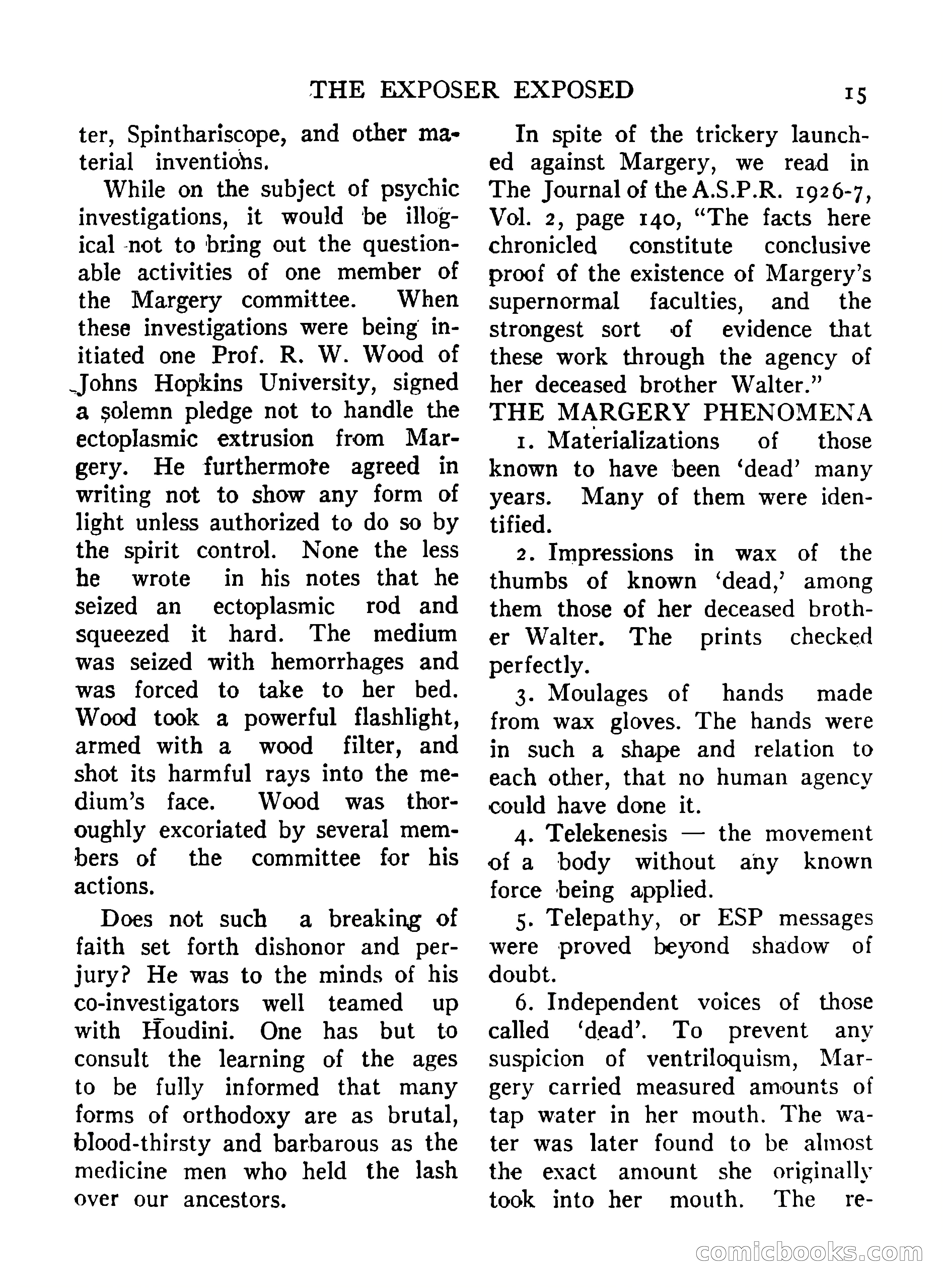 Mystic Magazine, December 1954 — page 15 of 133