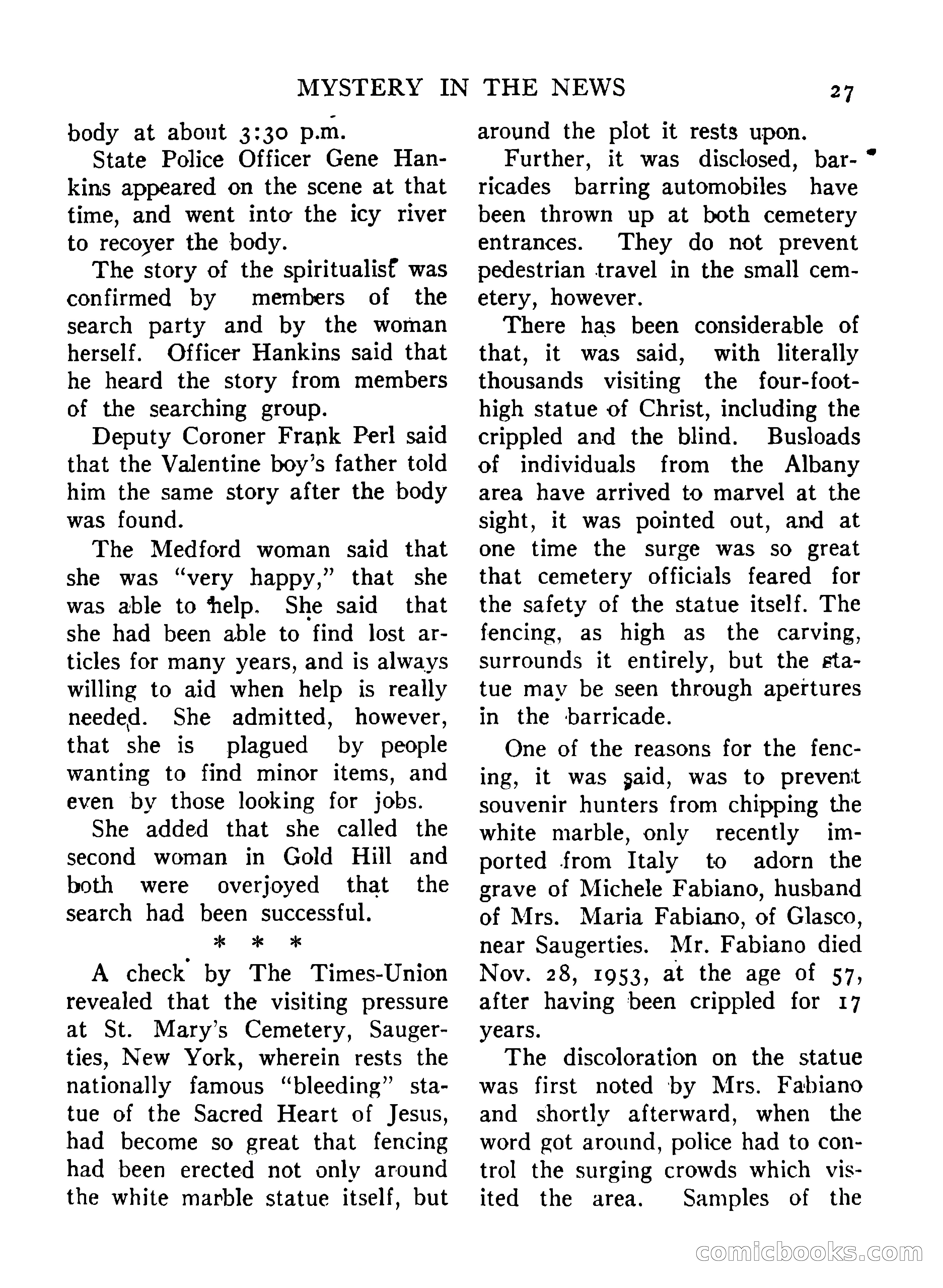 Mystic Magazine, December 1954 — page 27 of 133