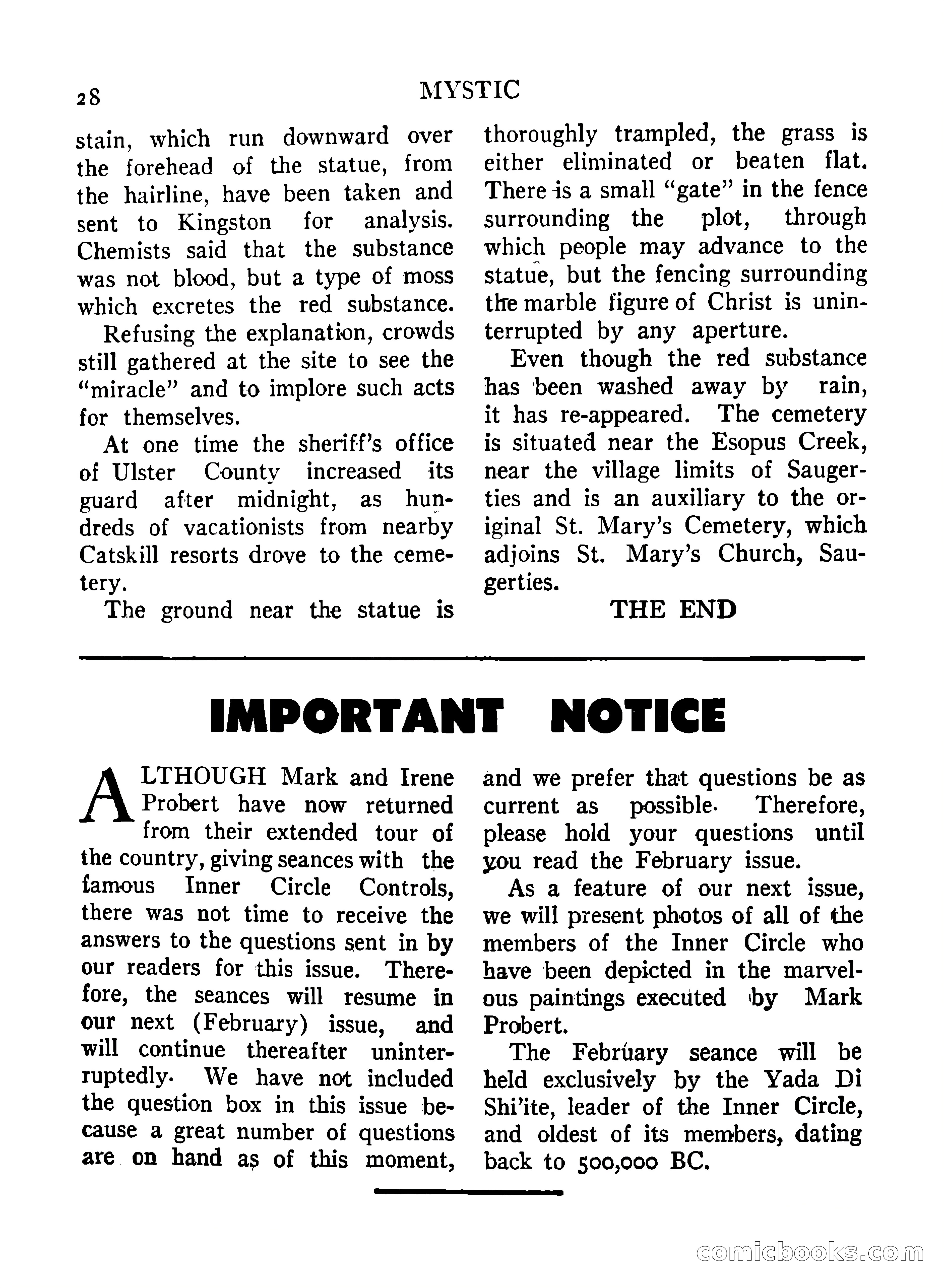 Mystic Magazine, December 1954 — page 28 of 133
