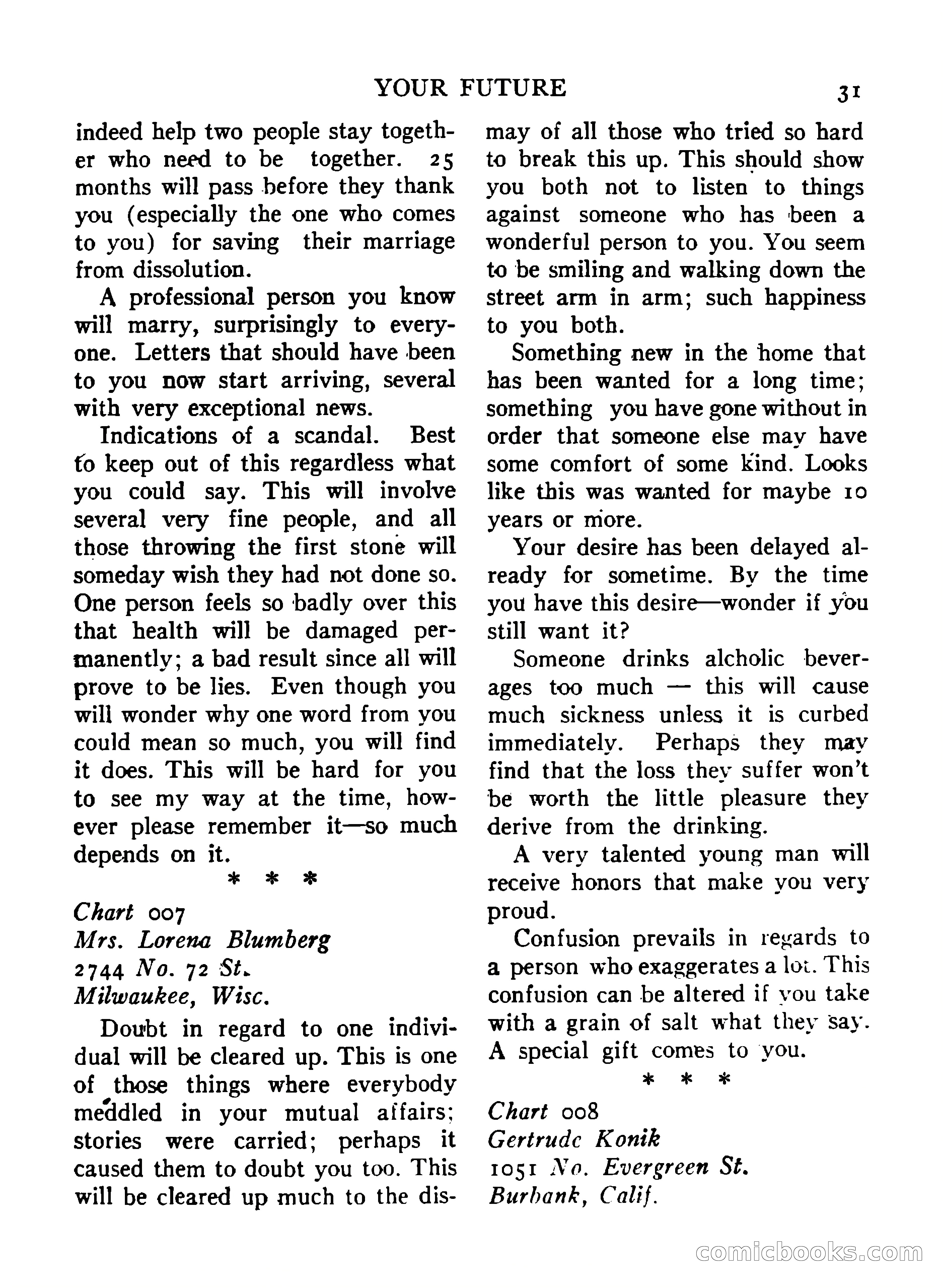 Mystic Magazine, December 1954 — page 31 of 133