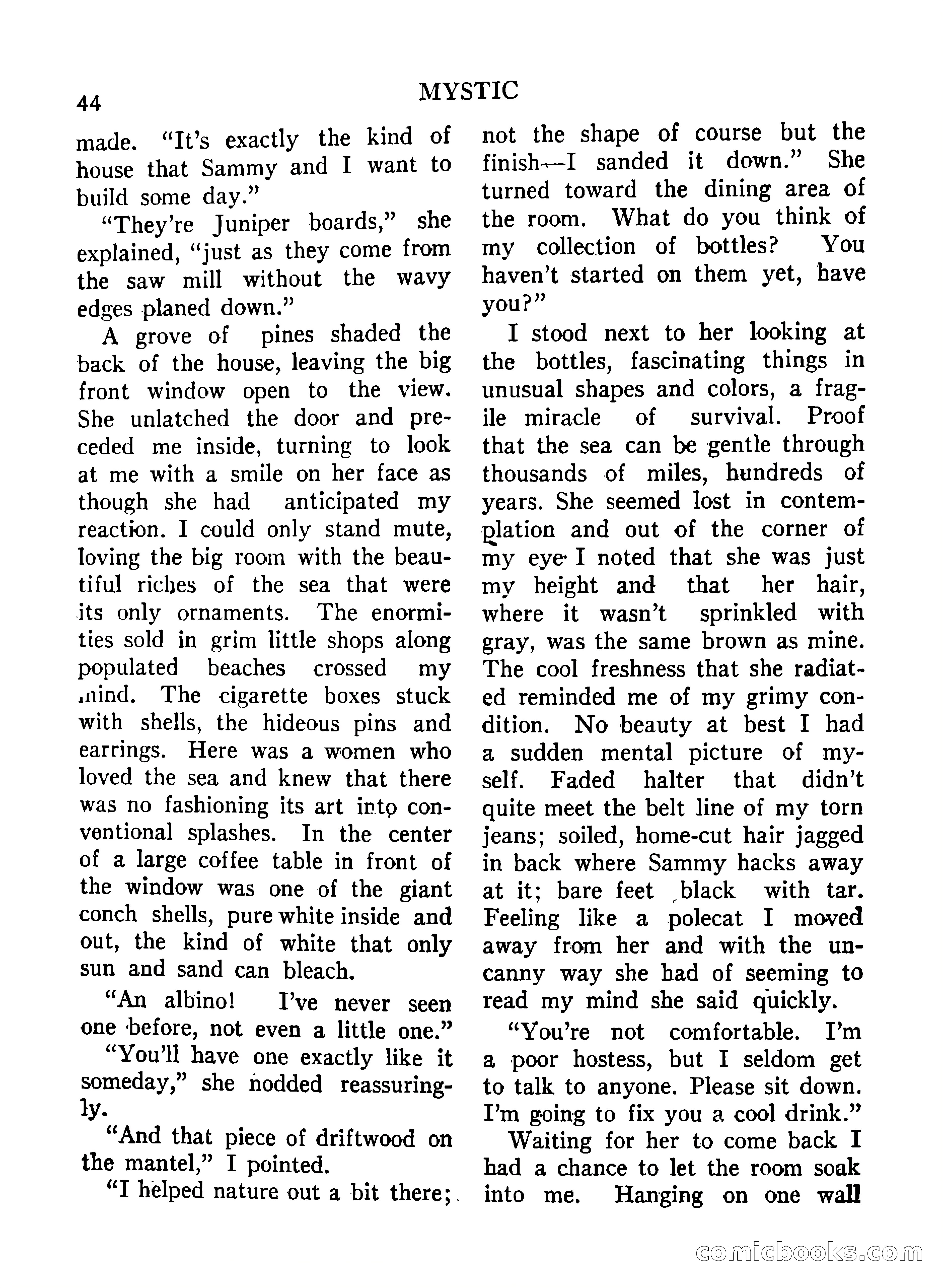 Mystic Magazine, December 1954 — page 44 of 133