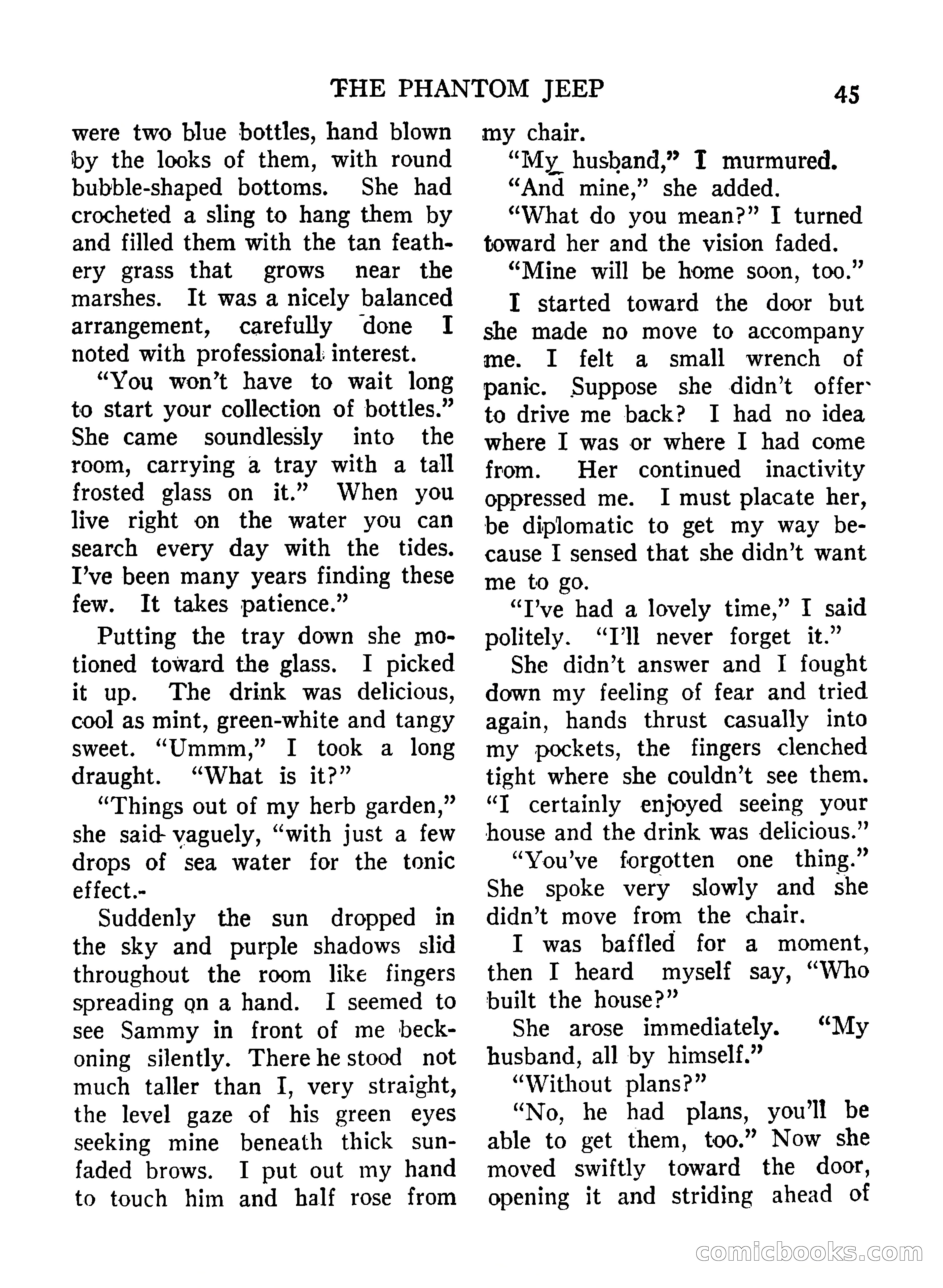 Mystic Magazine, December 1954 — page 45 of 133
