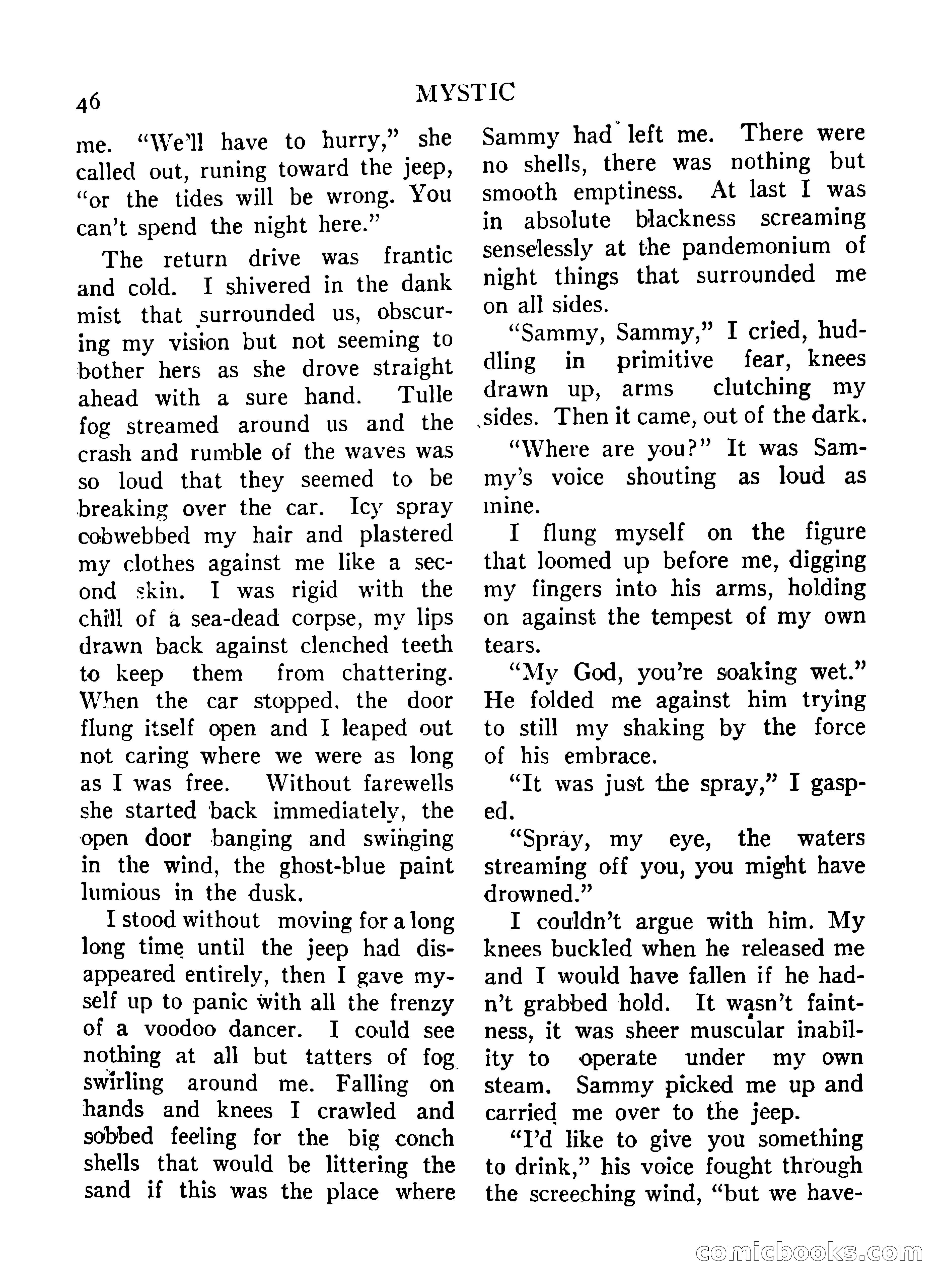 Mystic Magazine, December 1954 — page 46 of 133