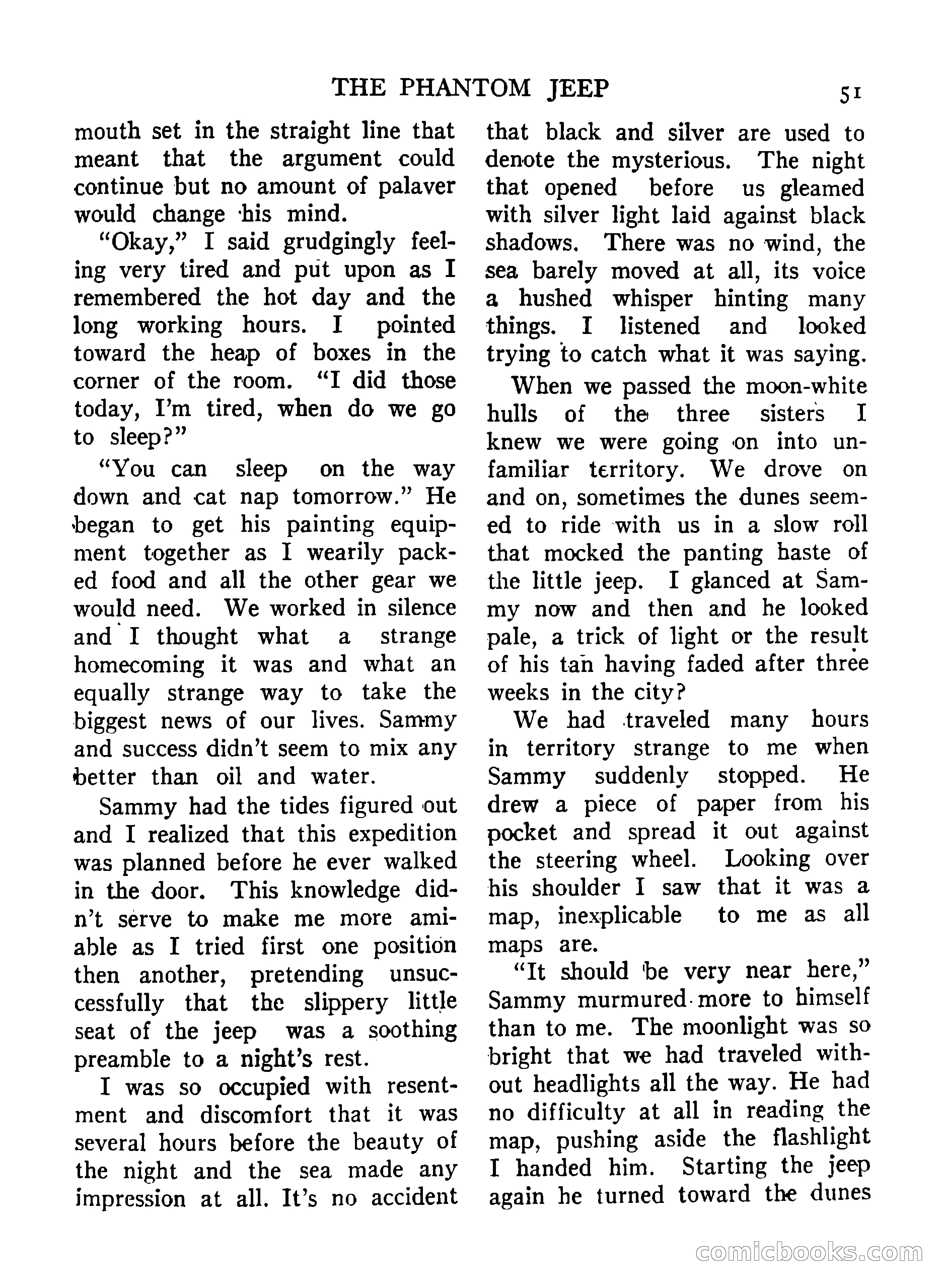 Mystic Magazine, December 1954 — page 51 of 133