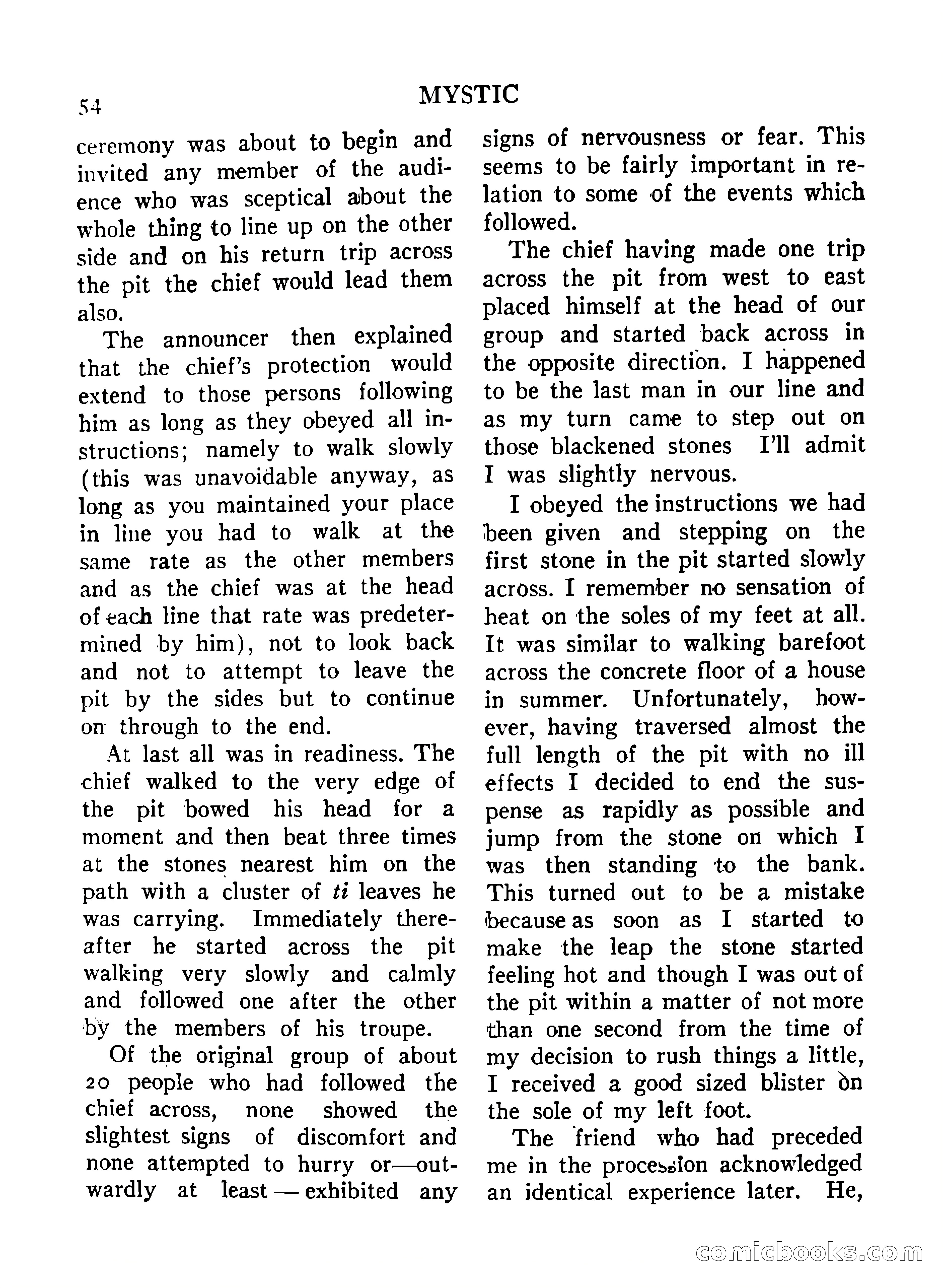 Mystic Magazine, December 1954 — page 54 of 133