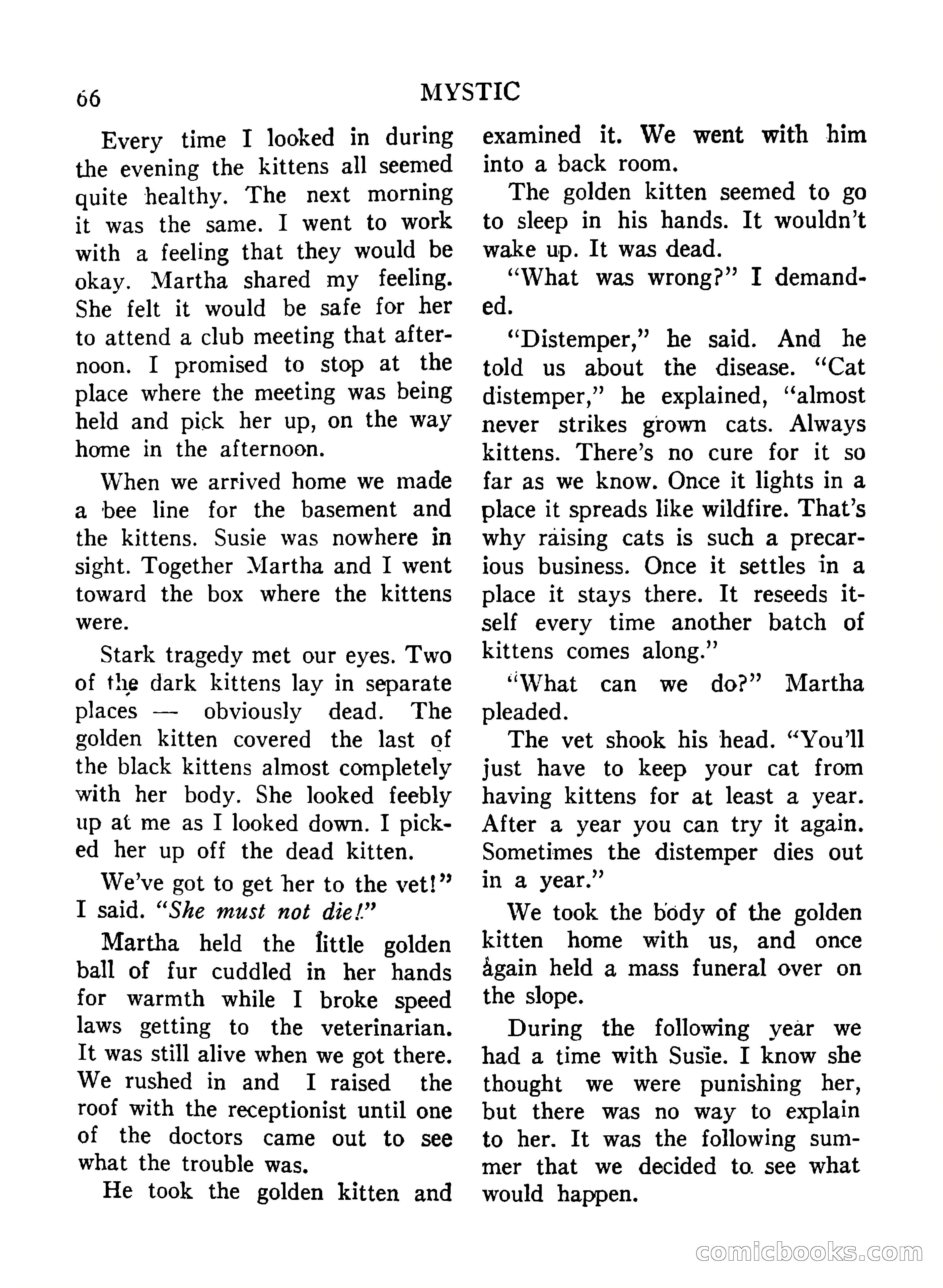 Mystic Magazine, December 1954 — page 66 of 133