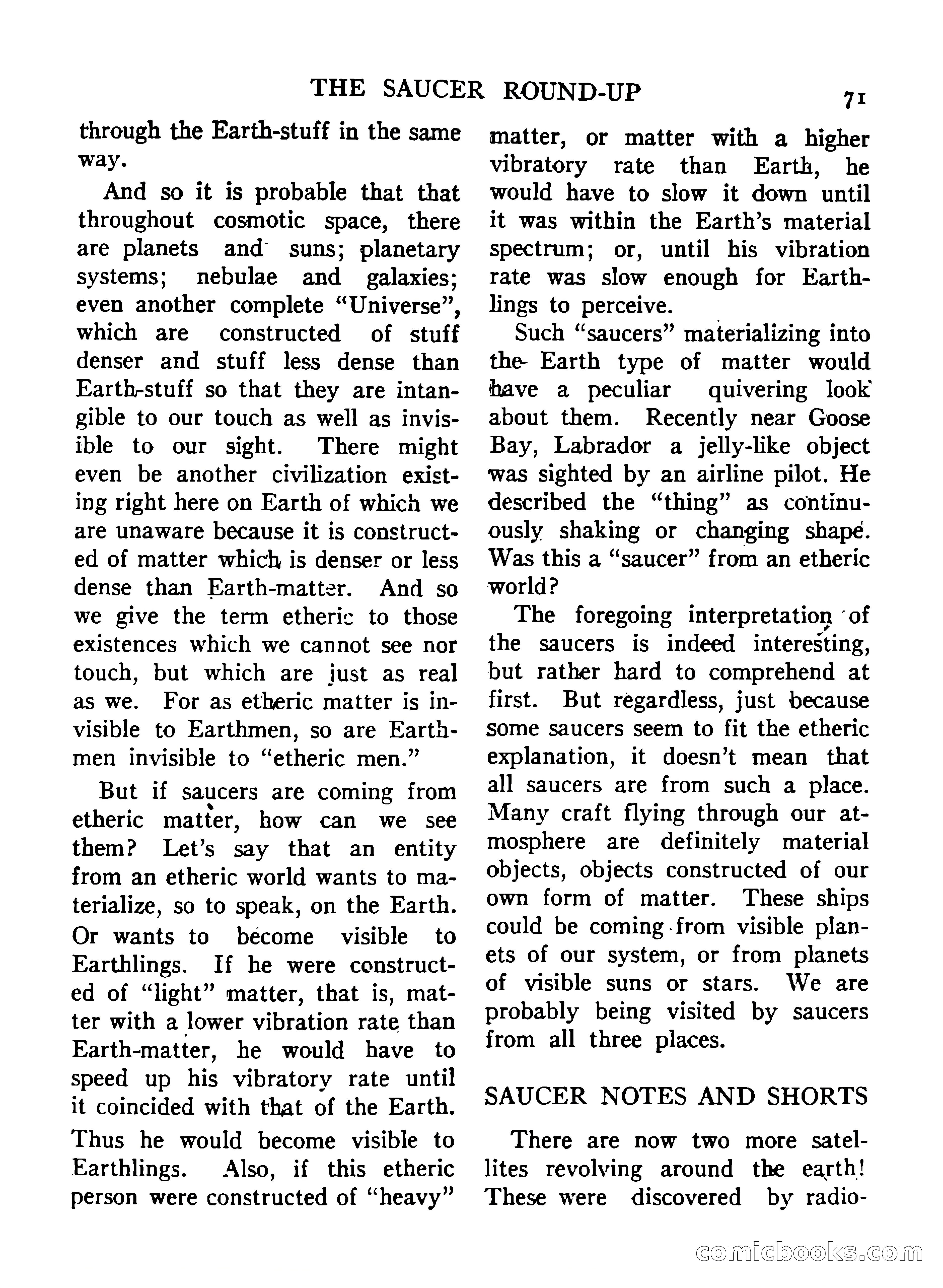 Mystic Magazine, December 1954 — page 71 of 133