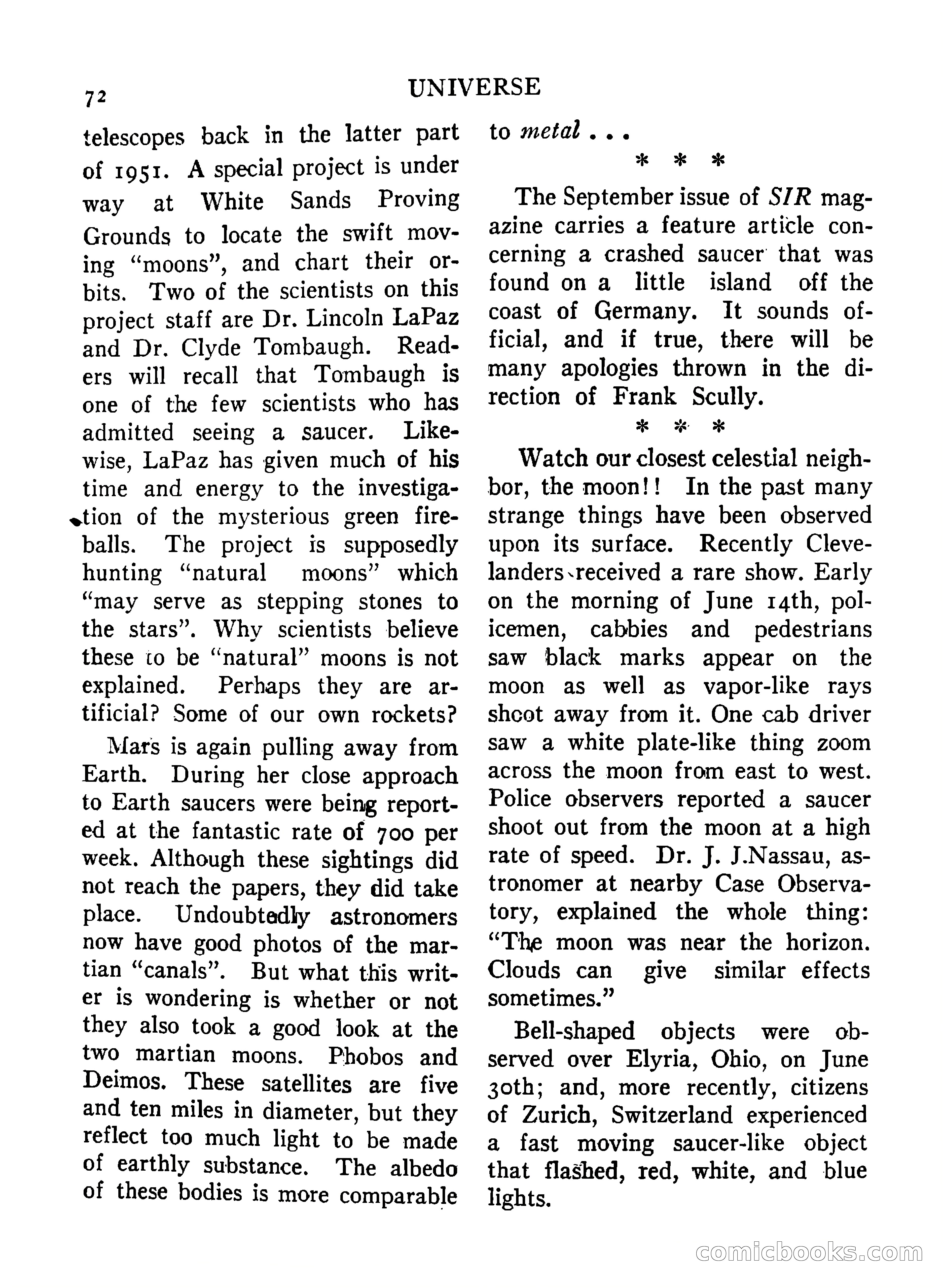 Mystic Magazine, December 1954 — page 72 of 133