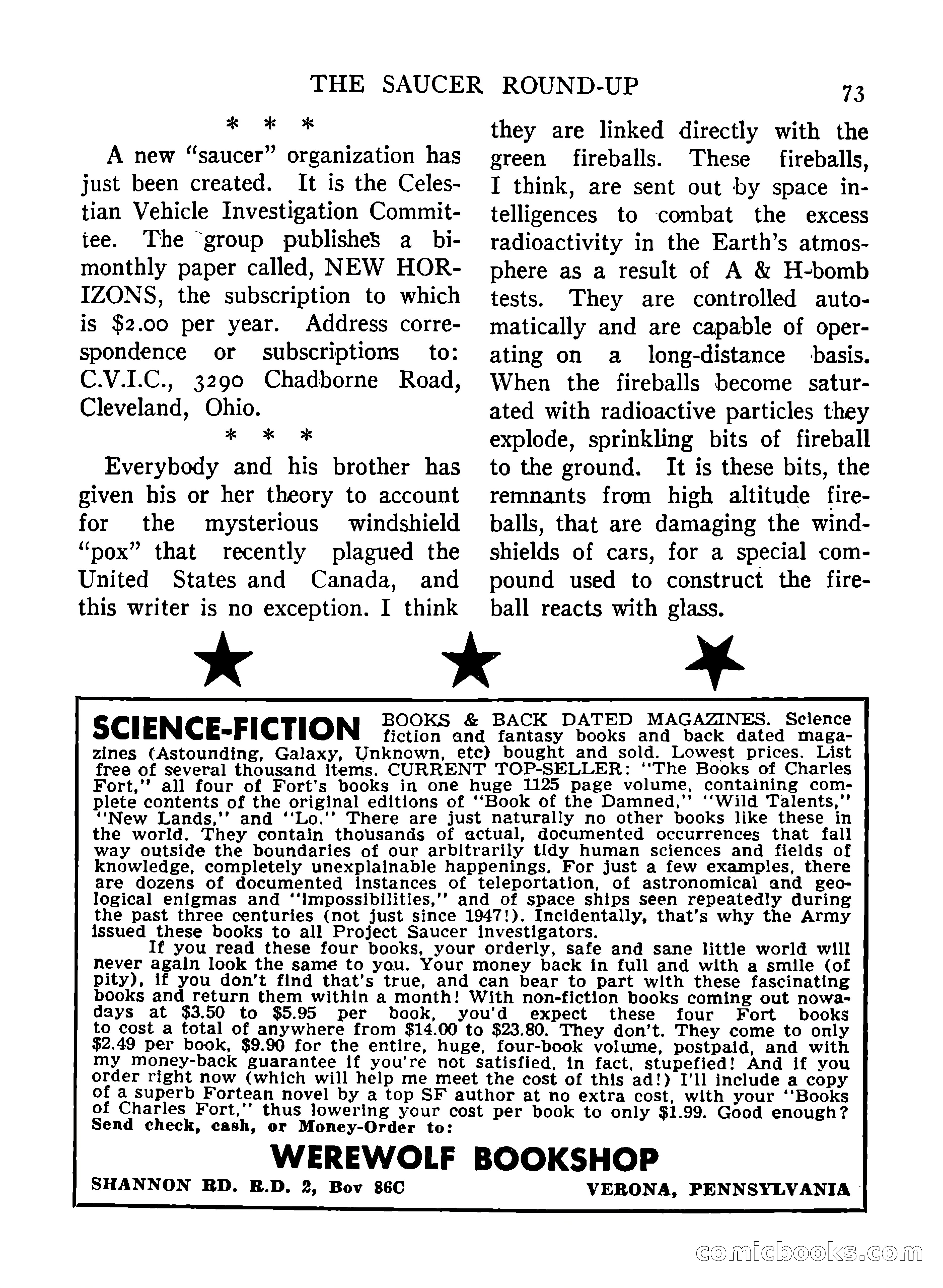 Mystic Magazine, December 1954 — page 73 of 133