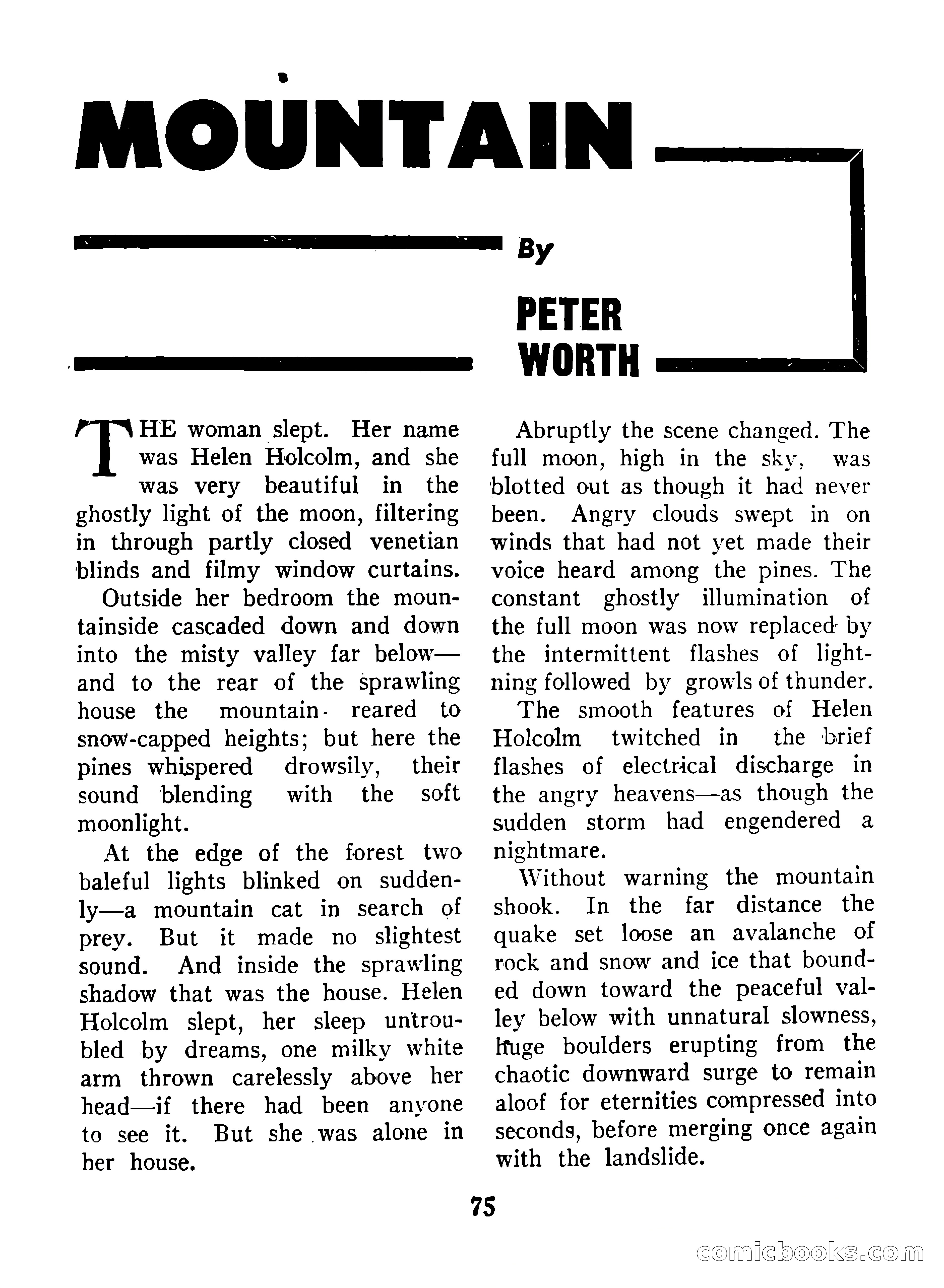 Mystic Magazine, December 1954 — page 75 of 133
