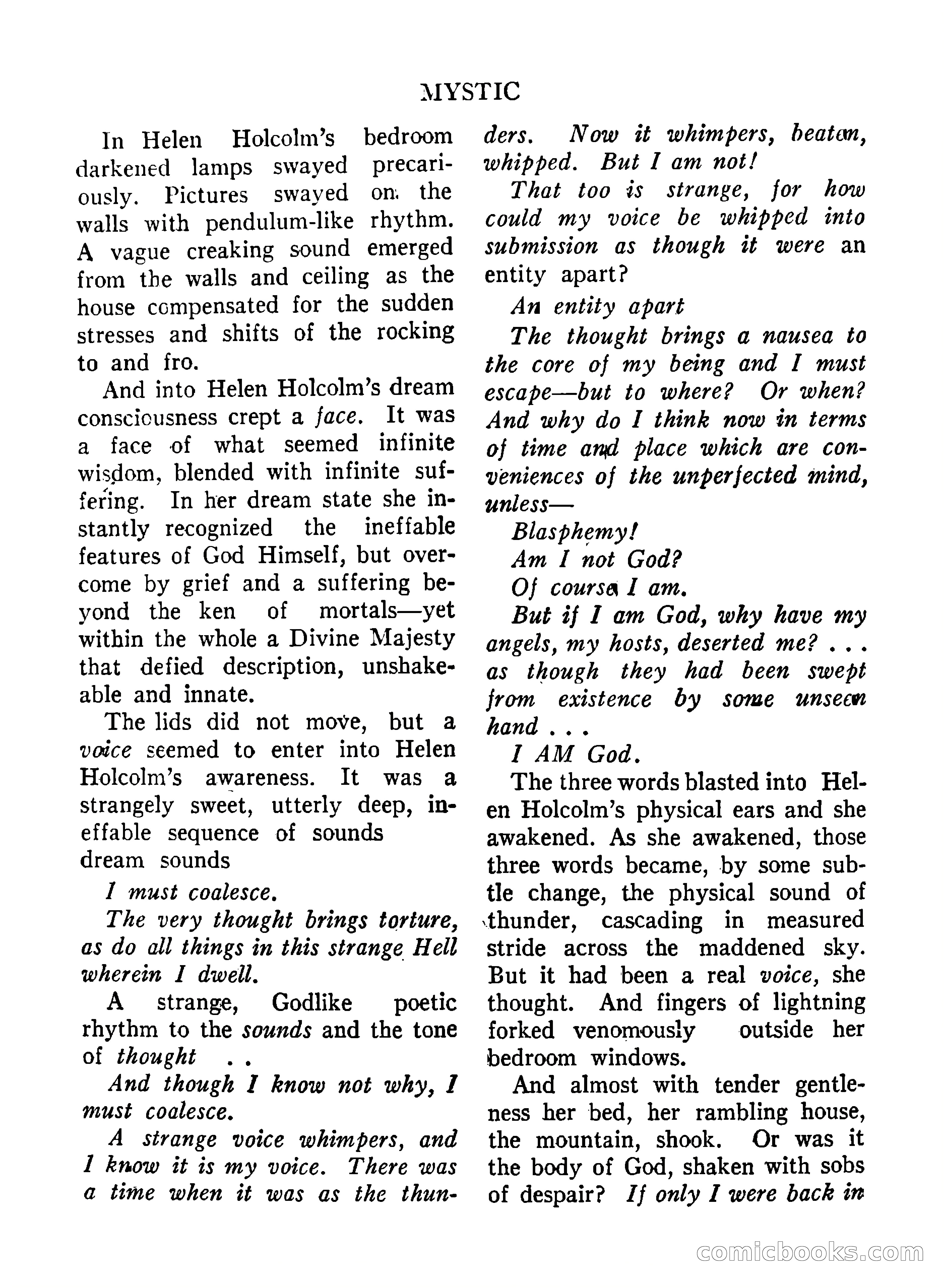 Mystic Magazine, December 1954 — page 76 of 133