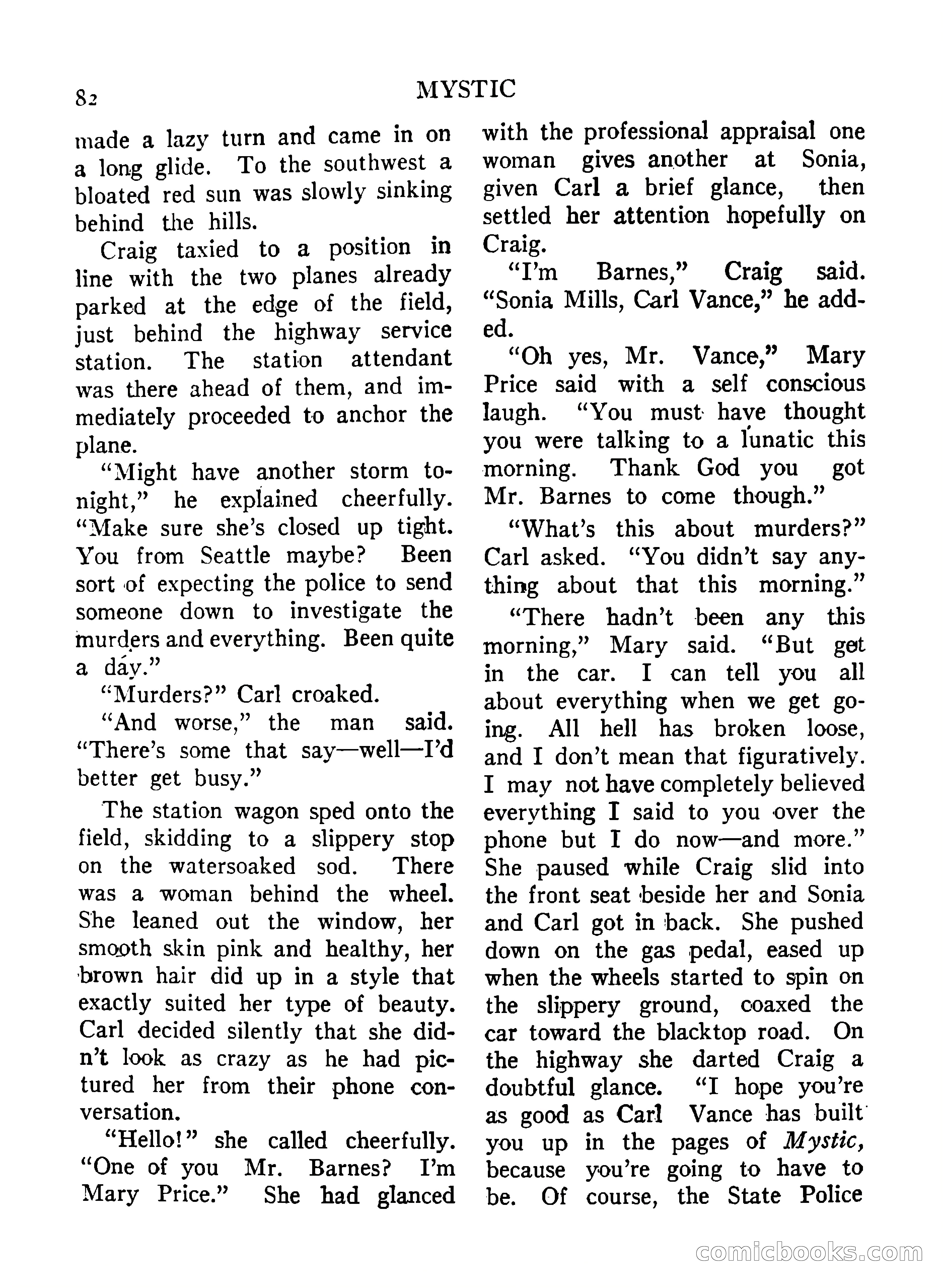 Mystic Magazine, December 1954 — page 82 of 133