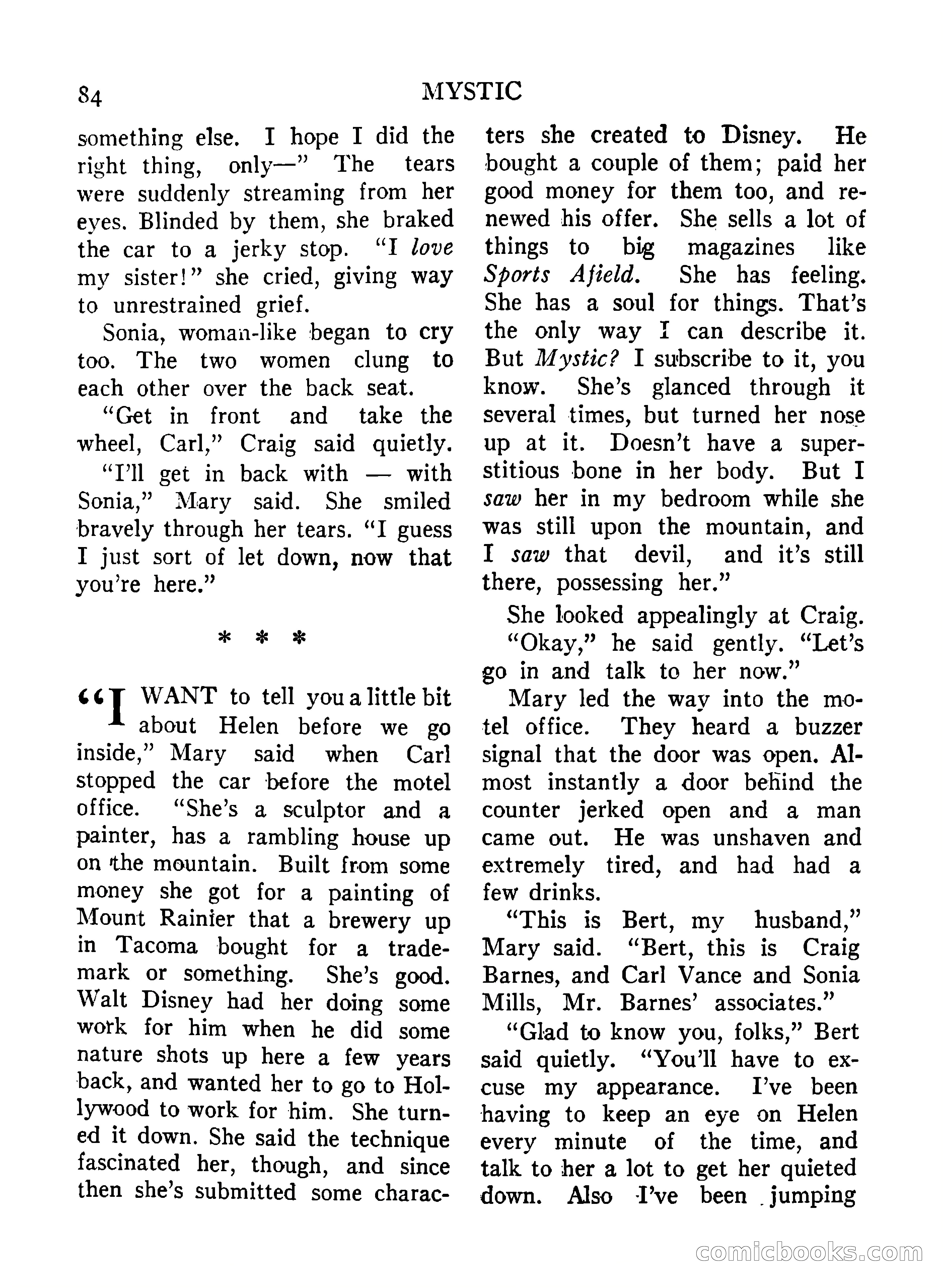Mystic Magazine, December 1954 — page 84 of 133
