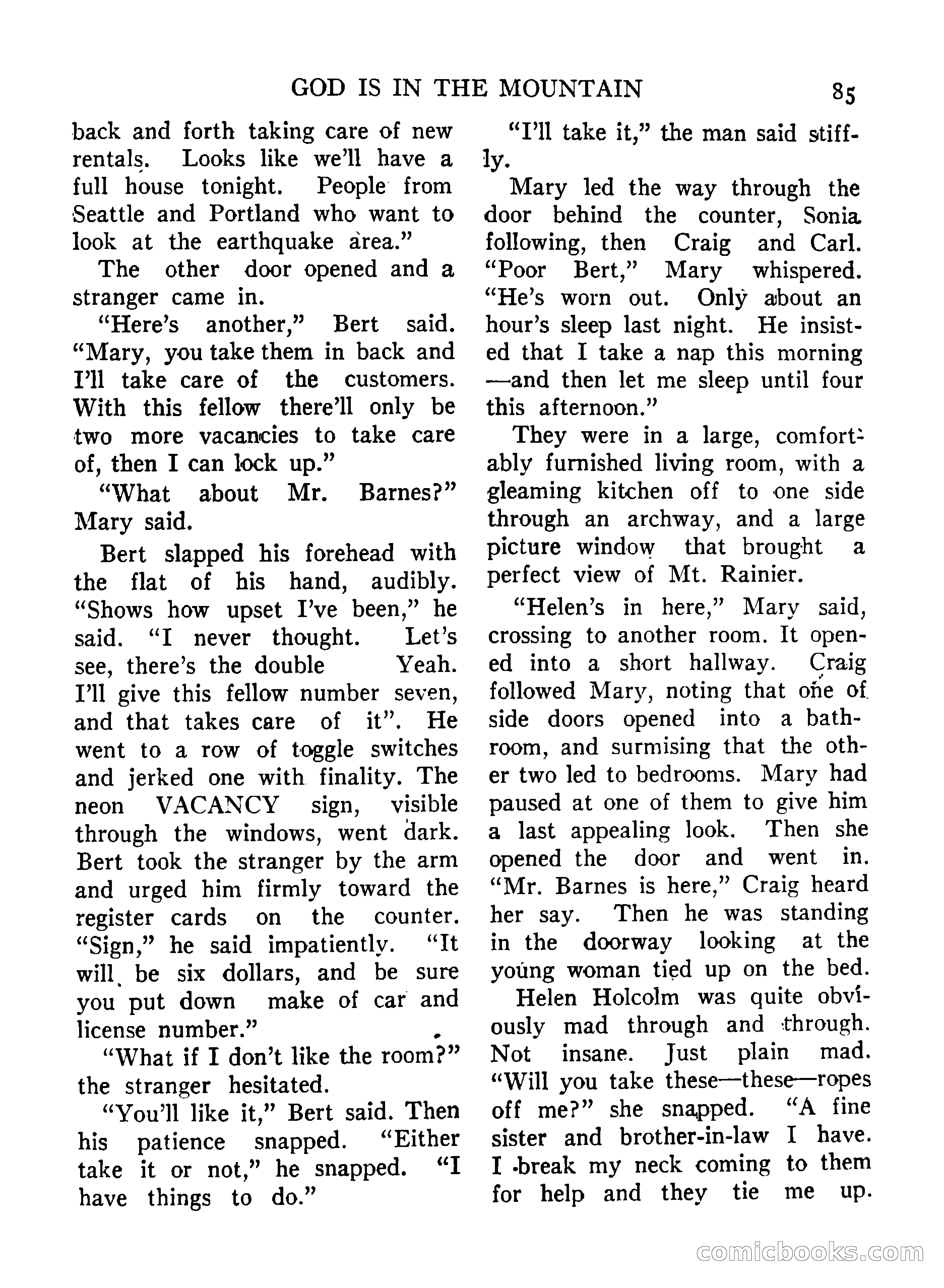 Mystic Magazine, December 1954 — page 85 of 133