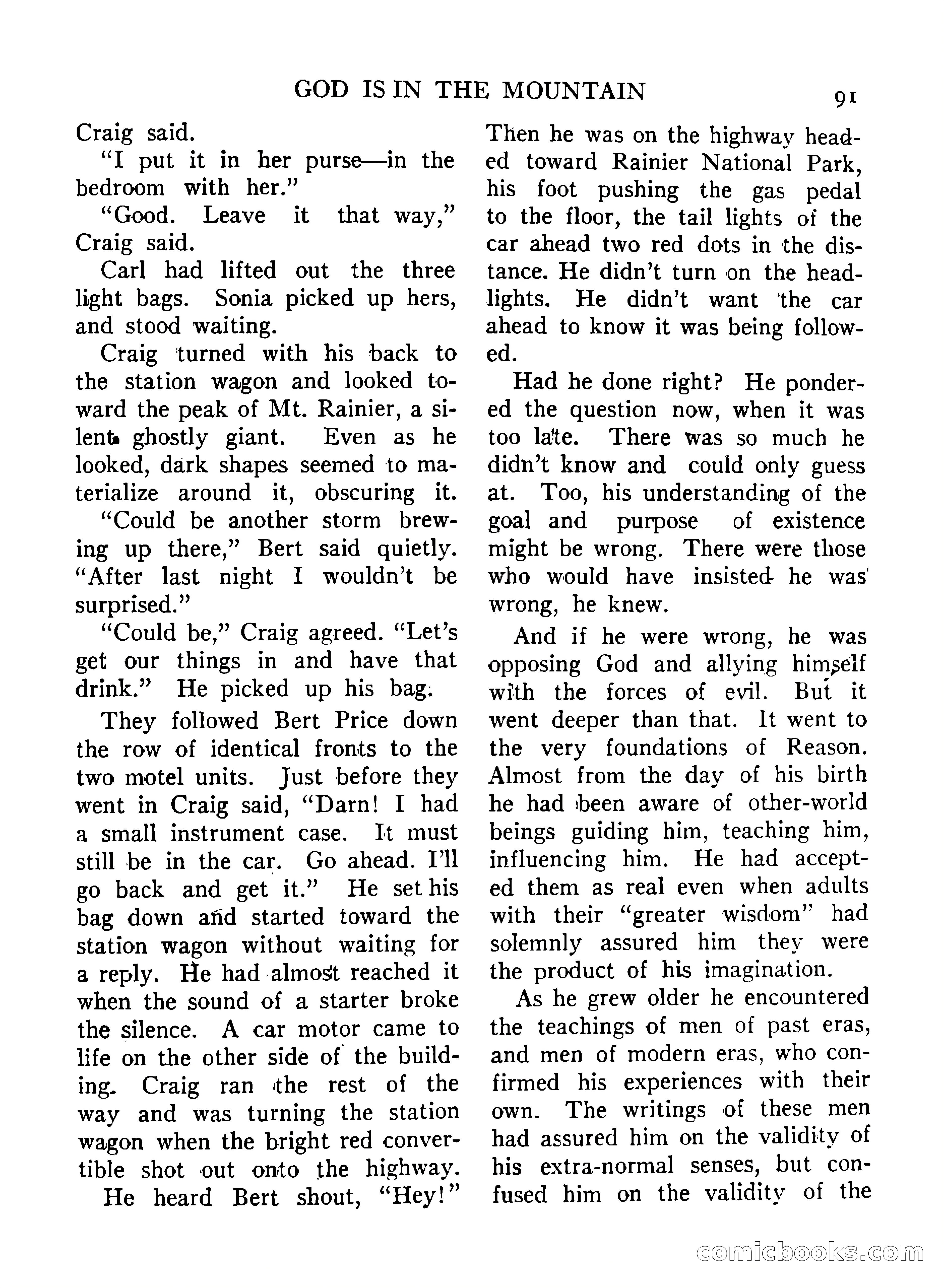 Mystic Magazine, December 1954 — page 91 of 133