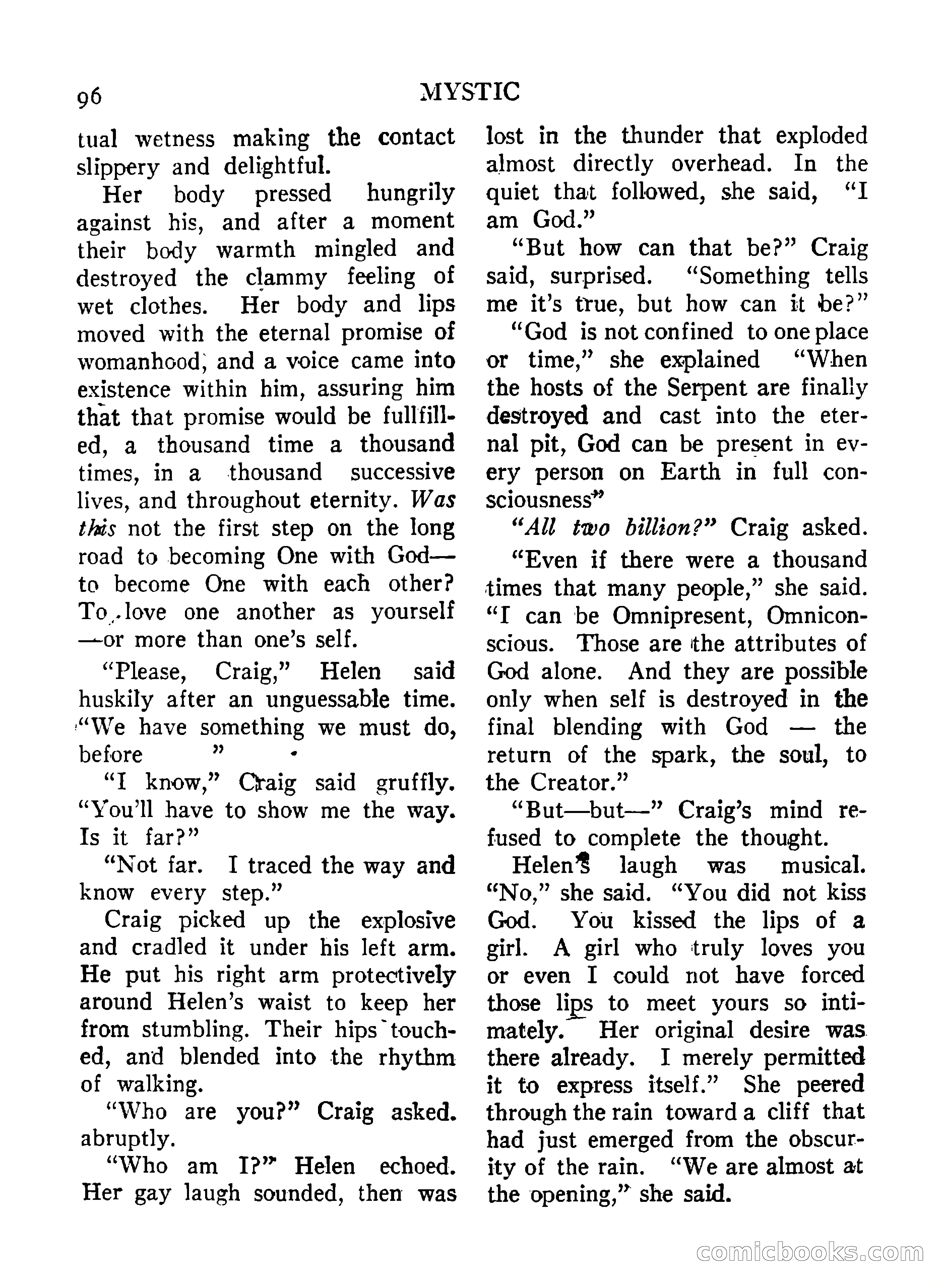 Mystic Magazine, December 1954 — page 96 of 133