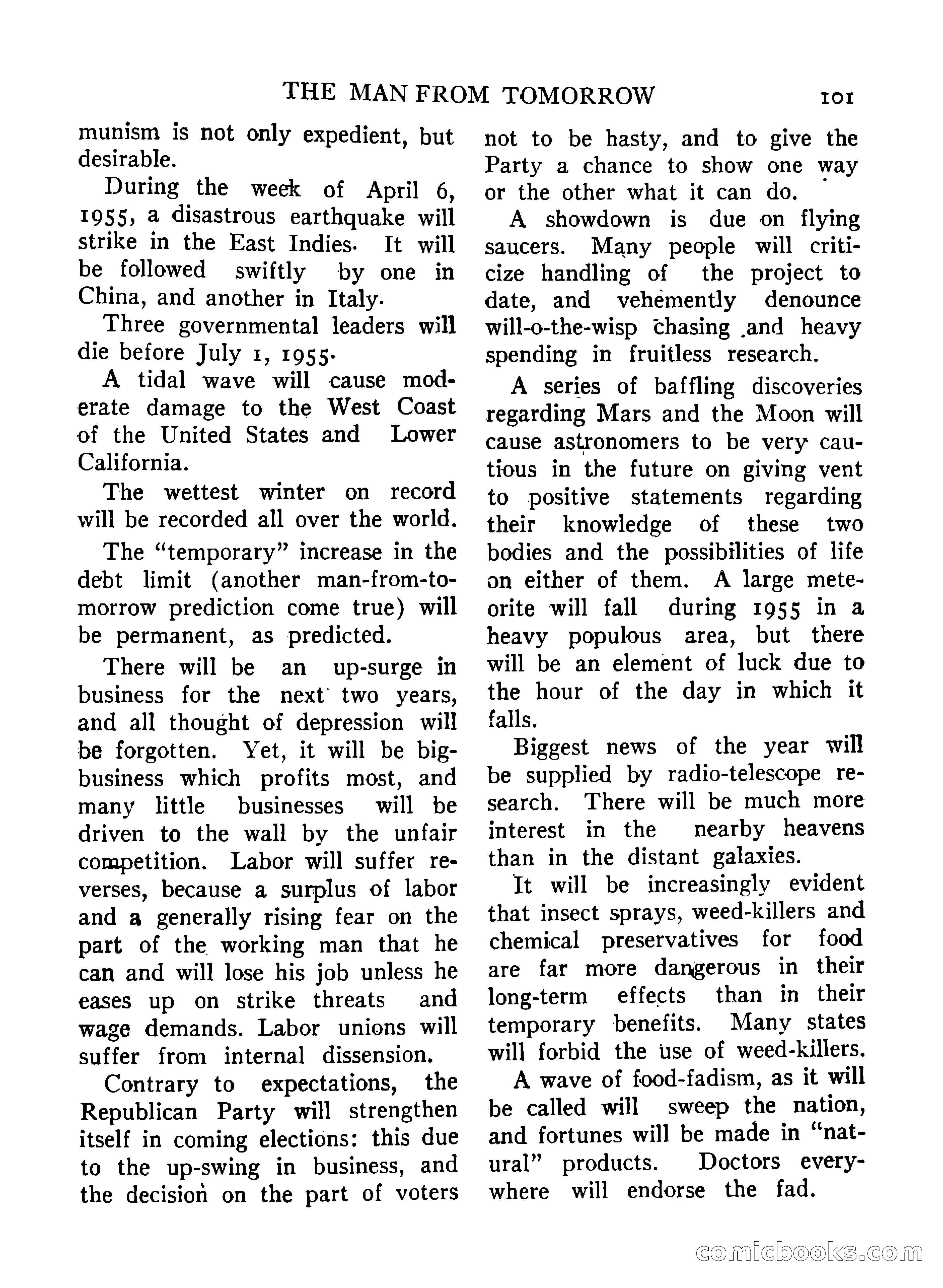 Mystic Magazine, December 1954 — page 101 of 133